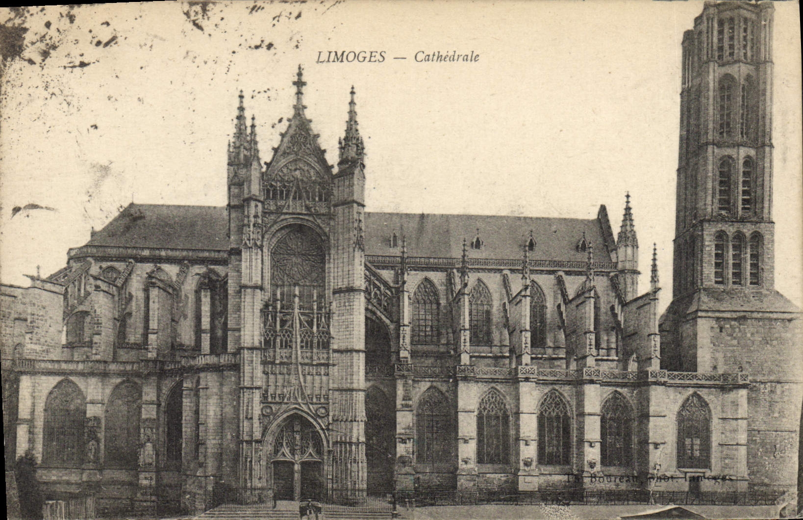 CPA Limoges Cathedrale