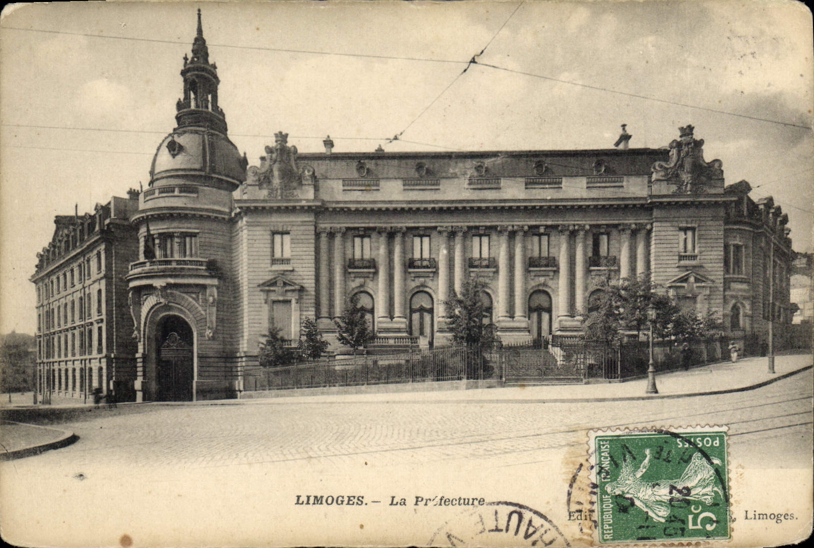 CPA Limoges La Prefecture