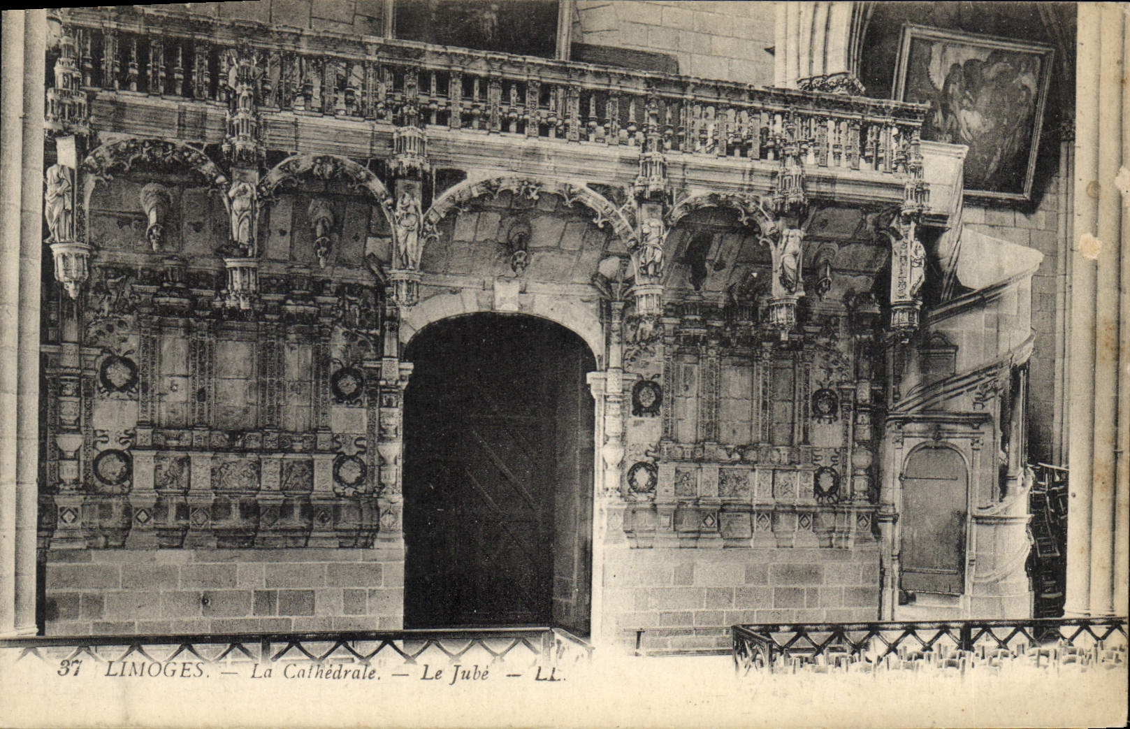 CPA Limoges La Cathedrale