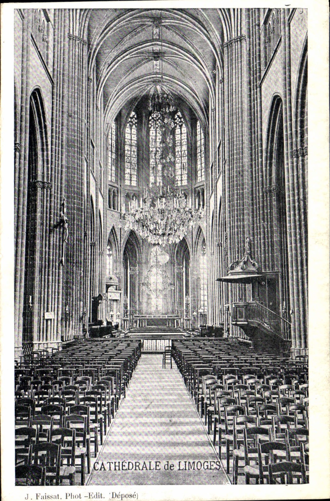 CPA Limoges La Cathedrale