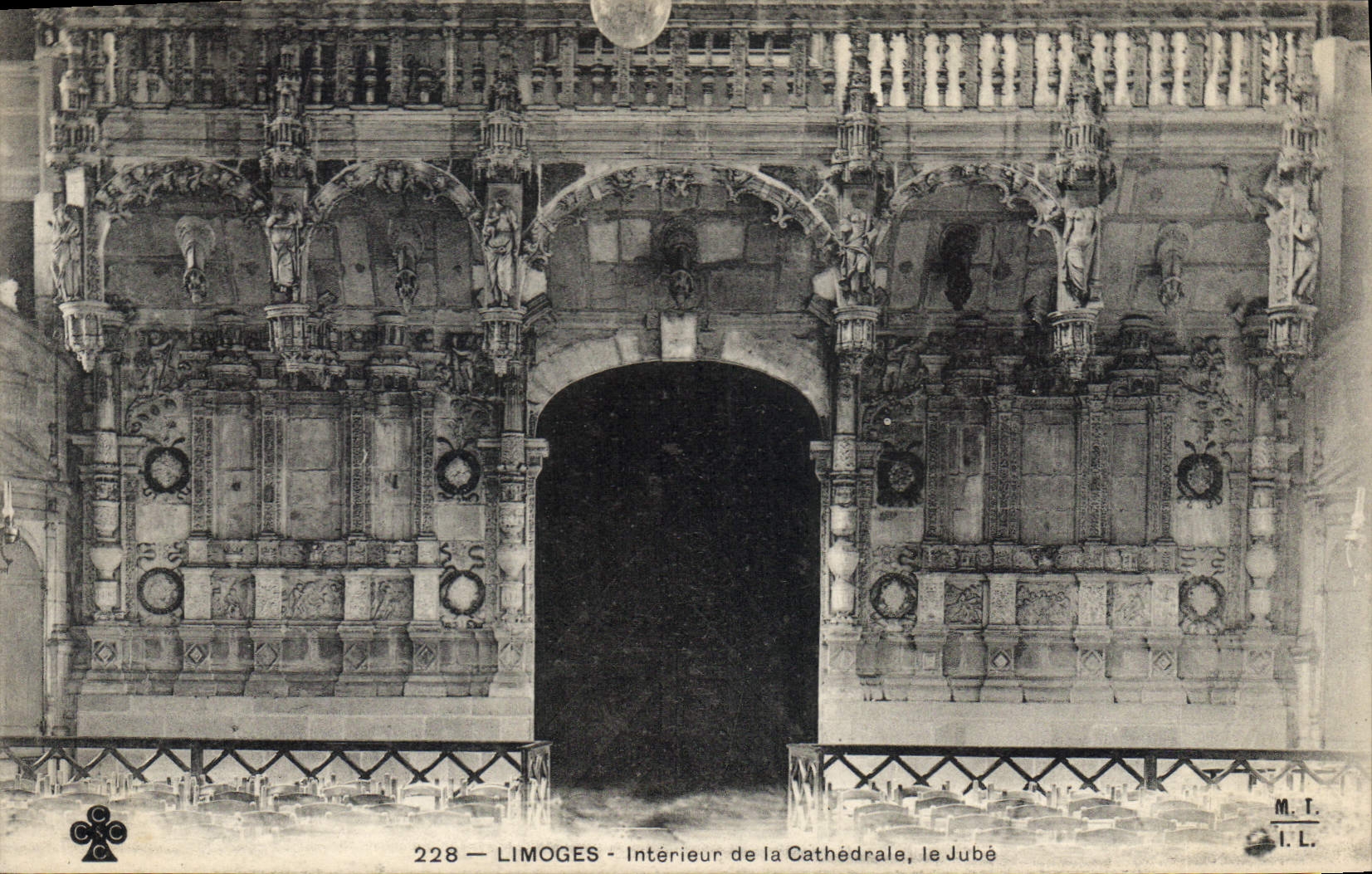 CPA Limoges Interieur de la Cathedrale Le Jube