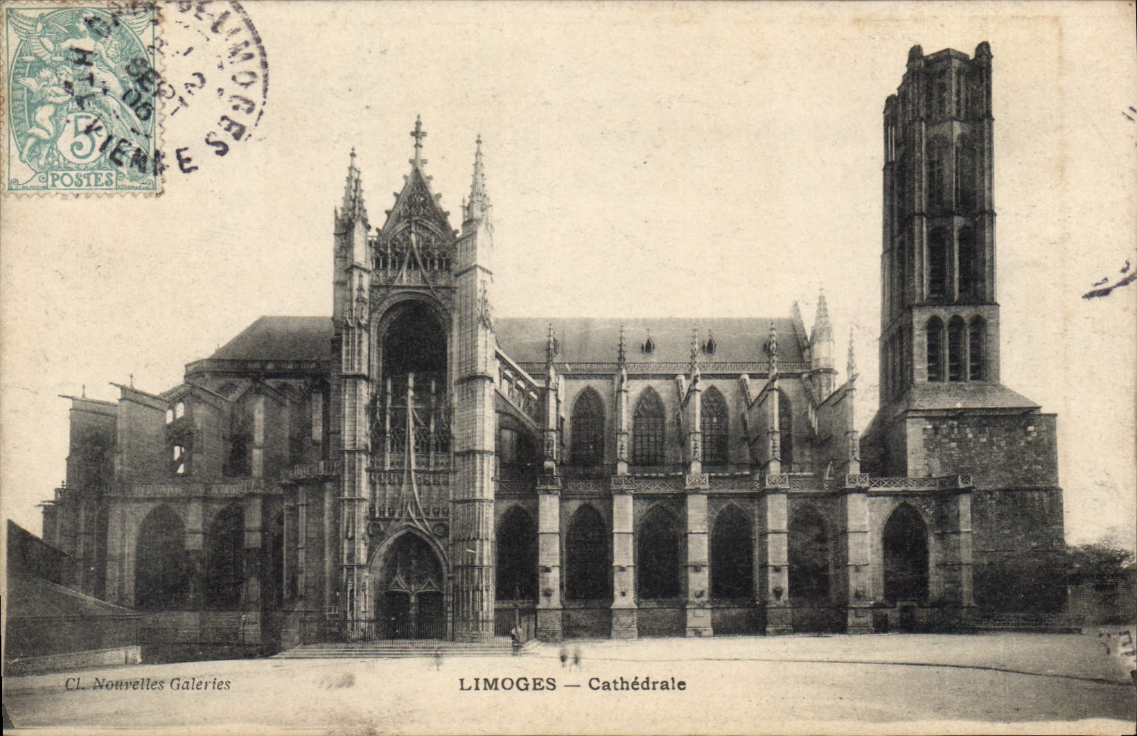 CPA Limoges Cathedrale