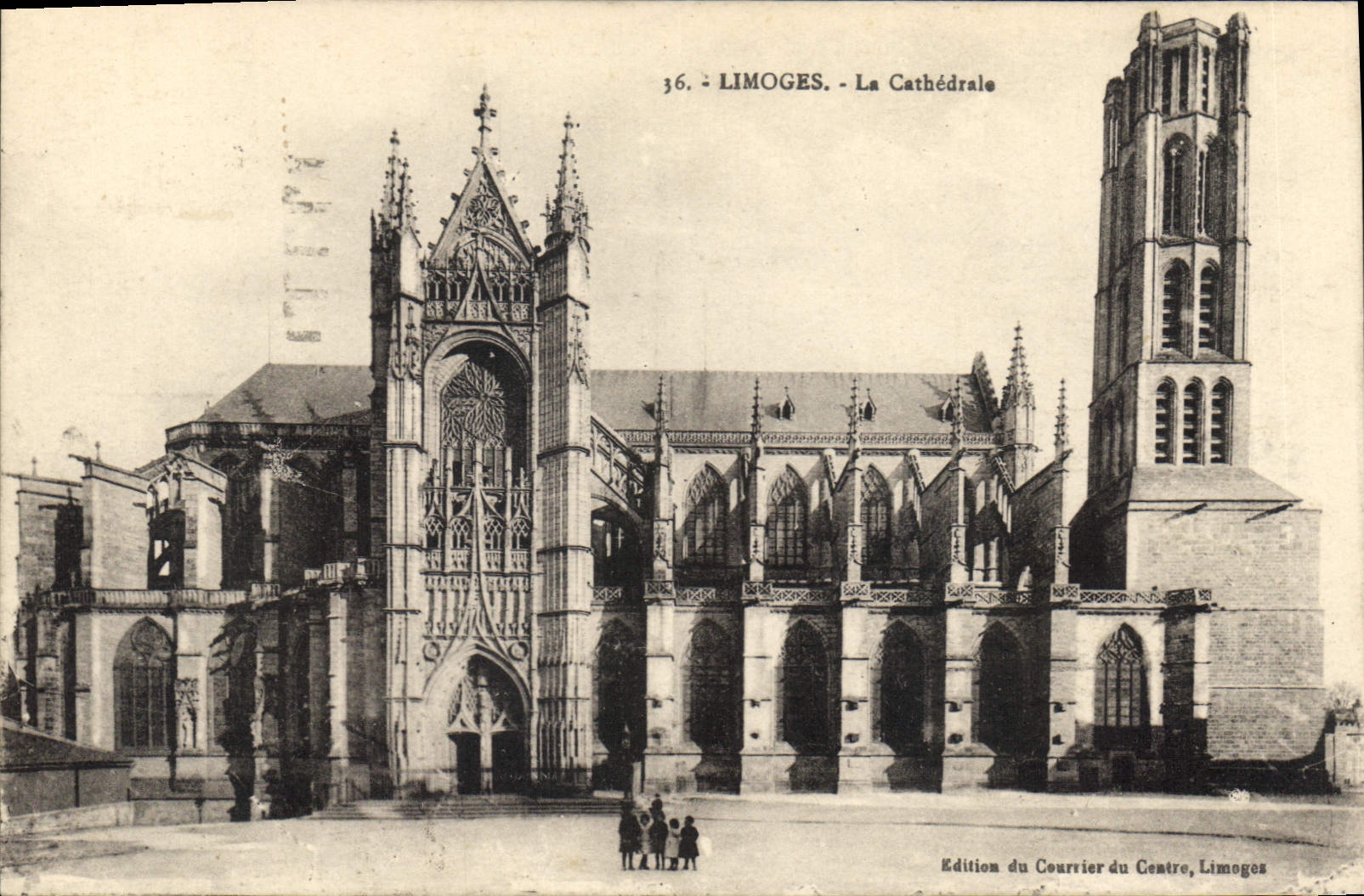 CPA Limoges La Cathedrale