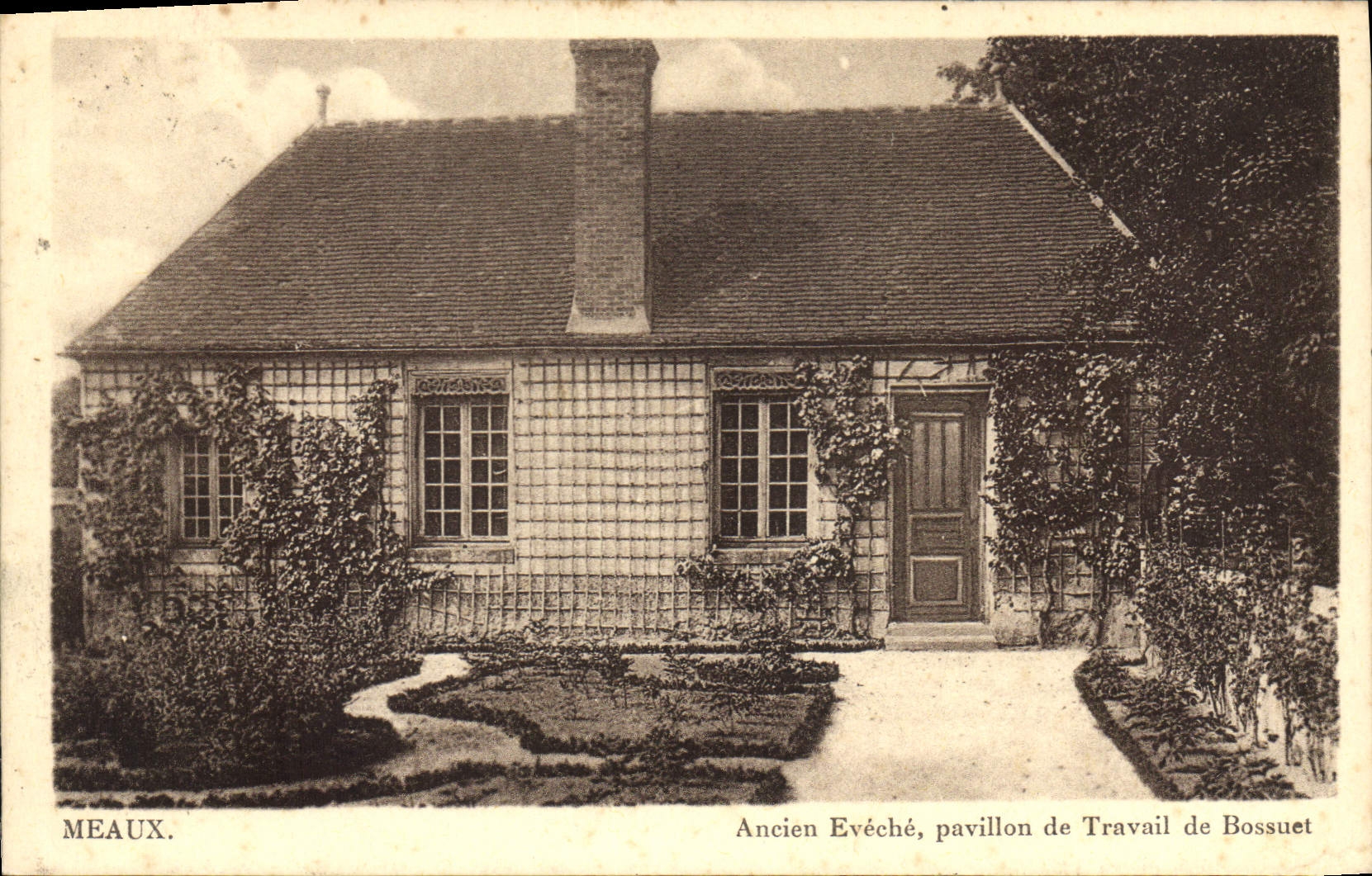 CPA Meaux Ancien Eveche pavillon de Travail de Bossuet