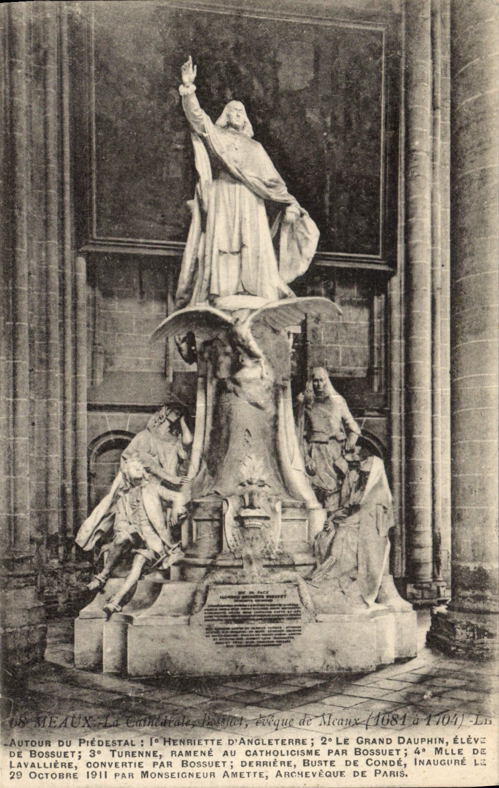 CPA Meaux Cathedrale Eceque de Meaux (1681 a 1704)