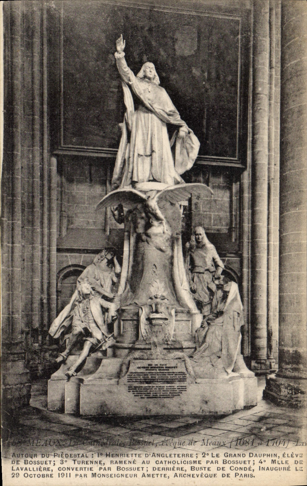 CPA Meaux Cathedrale Eveque de Meaux (1681 1704)