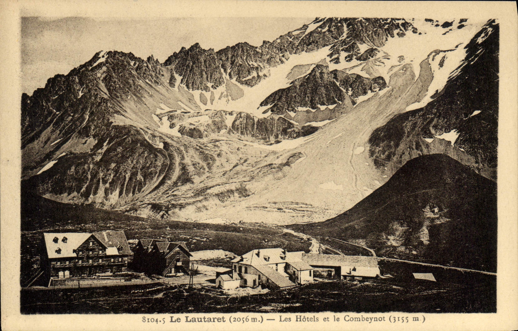 CPA Le Lautaret (2056 m) Les Hotels et le Combeynot