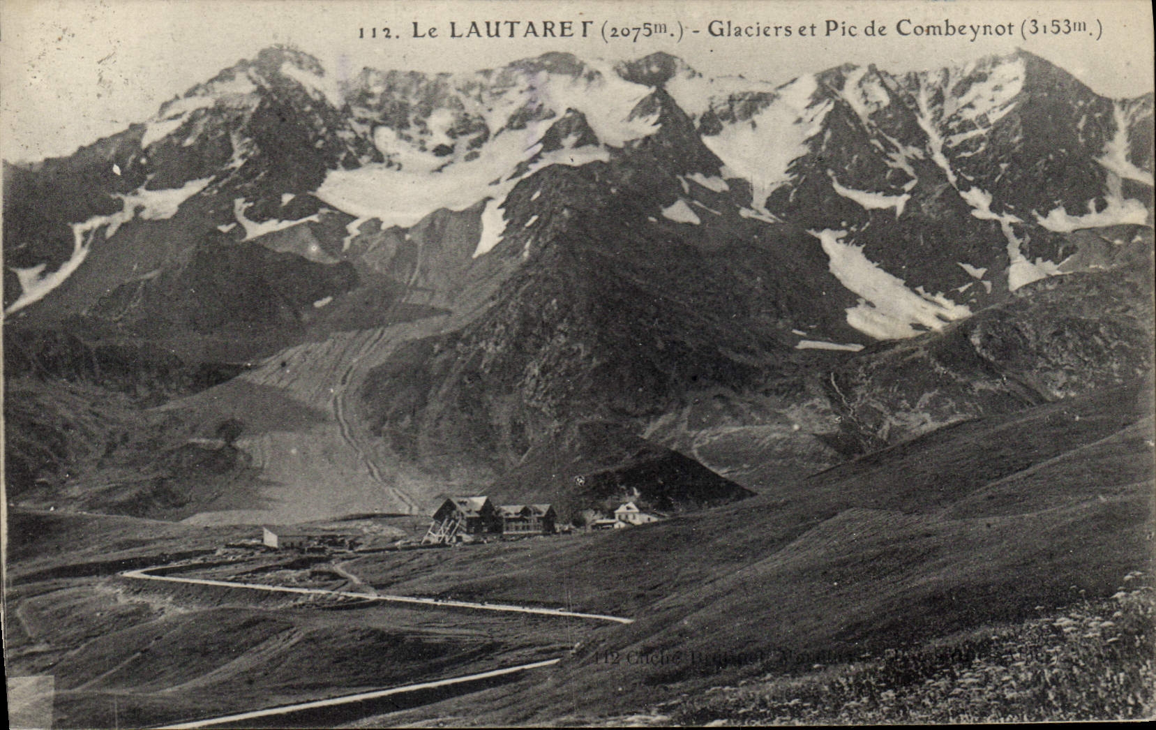 CPA Le Lautaret(2075 m) Glaciers et Pic de Combeynot (353 m)