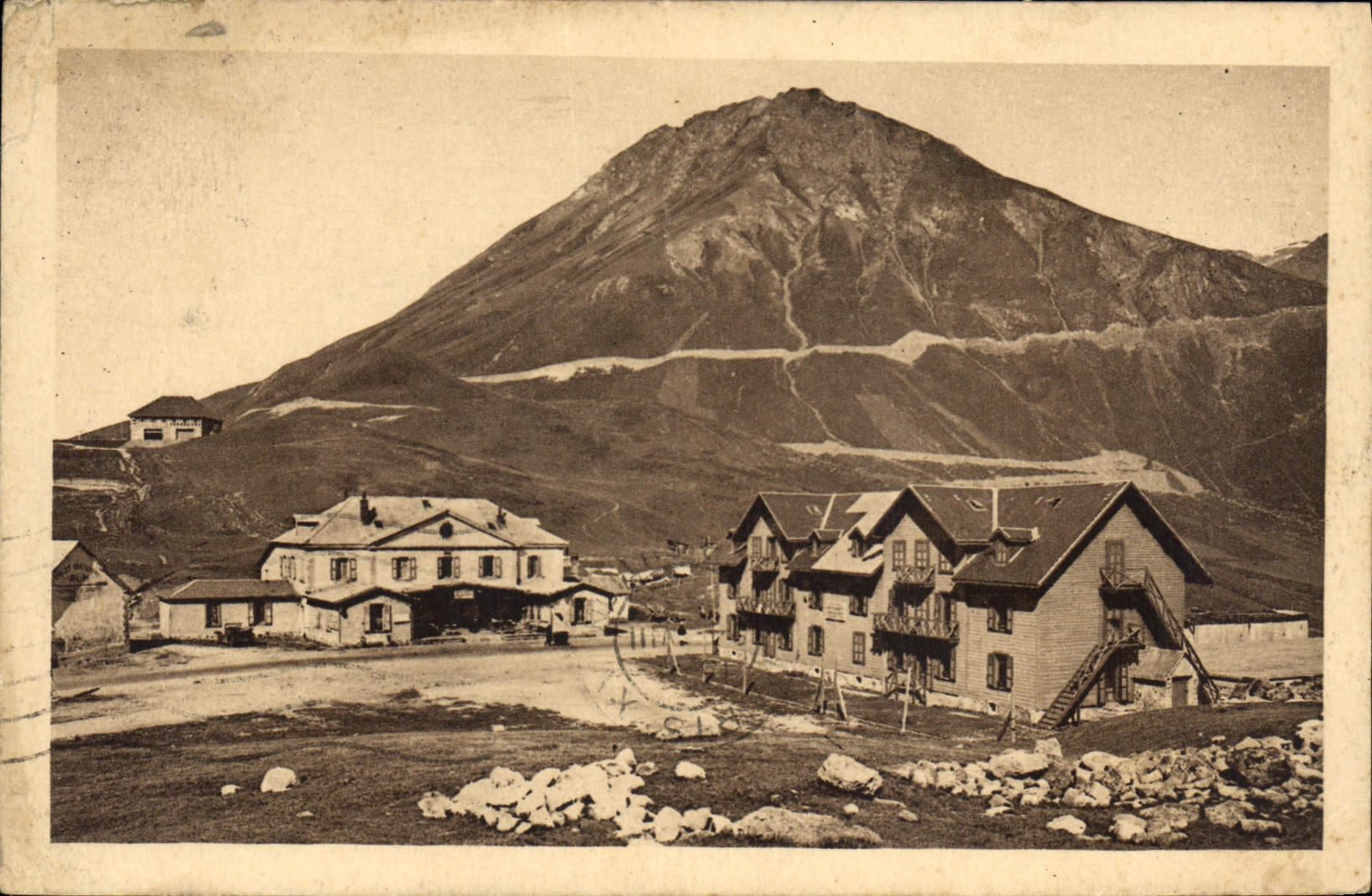 CPA Col du Lautaret Hotel des Glaciers (2058 m) Nouvelle Route du Galbier