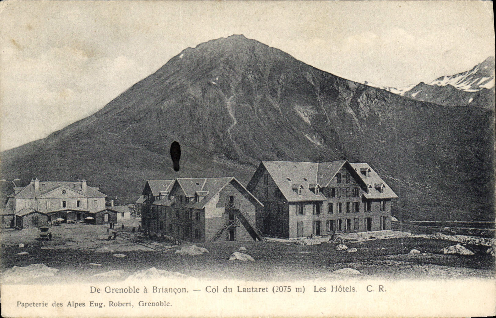 CPA De Grenoble a Briancon Col du Lautaret (2075 m) les Hotels