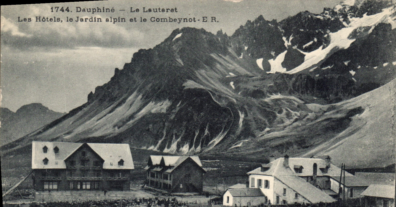 CPA Dauphine Le Lautaret les Hotels le Jardin alpin et le Combeynot
