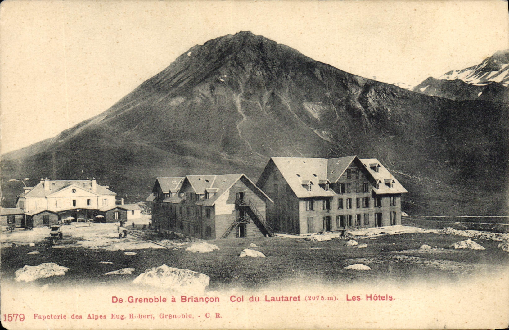 CPA De Grenoble a Briancon Col du Lautaret (2076 m) les Hotels