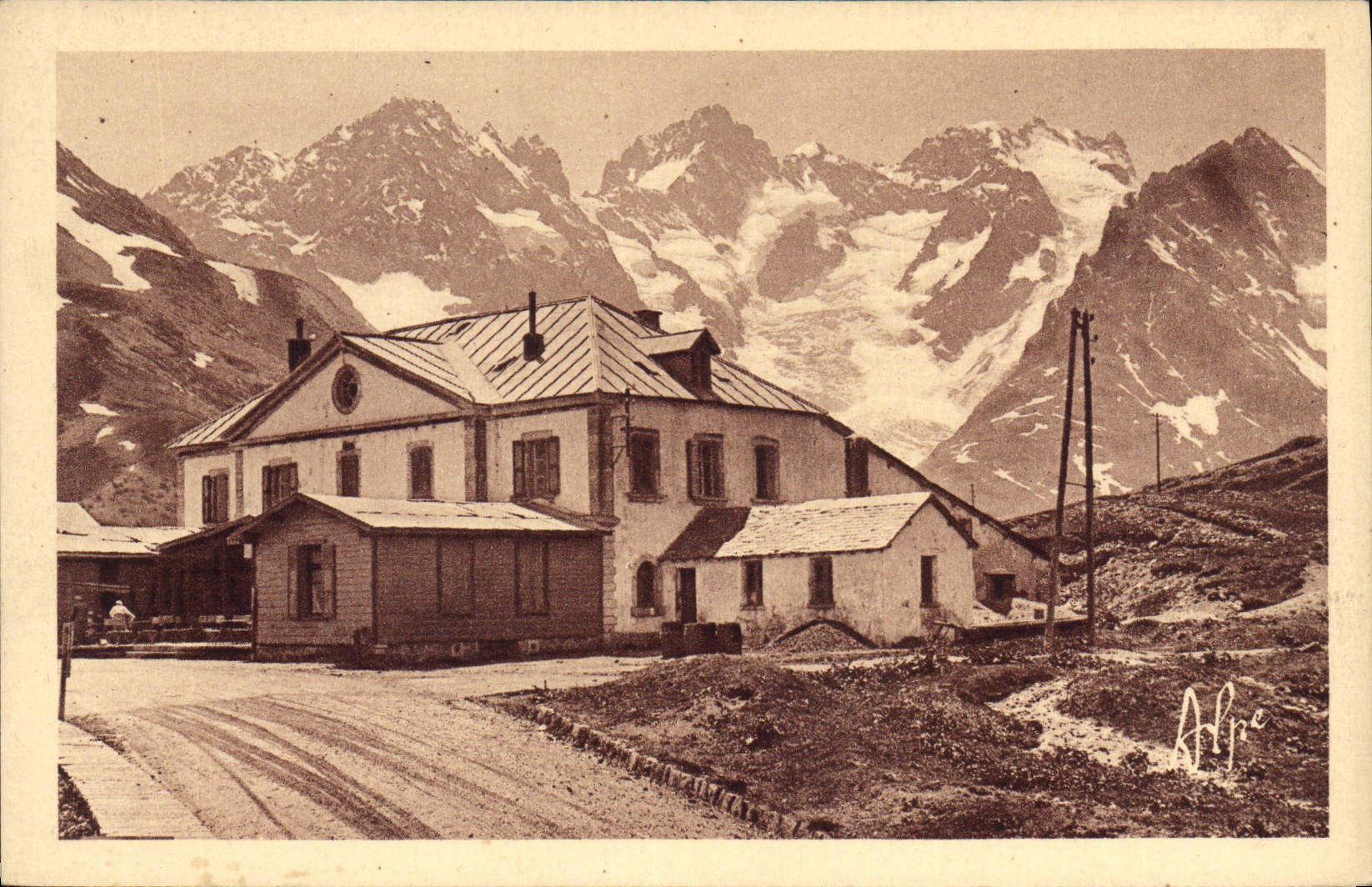 CPA Briancon Le Lautaret