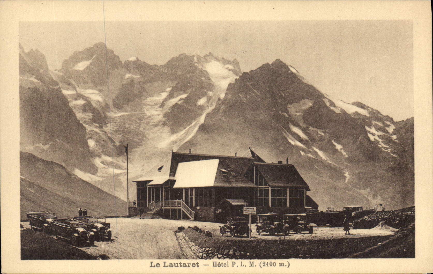 CPA Le Lautaret Hotel P L M(2100 m)