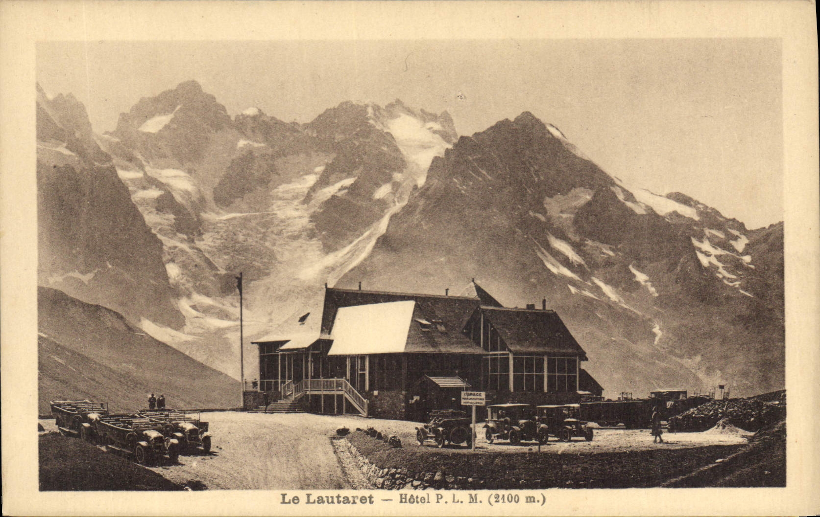 CPA Le Lautaret Hotel P L M(2100 m)