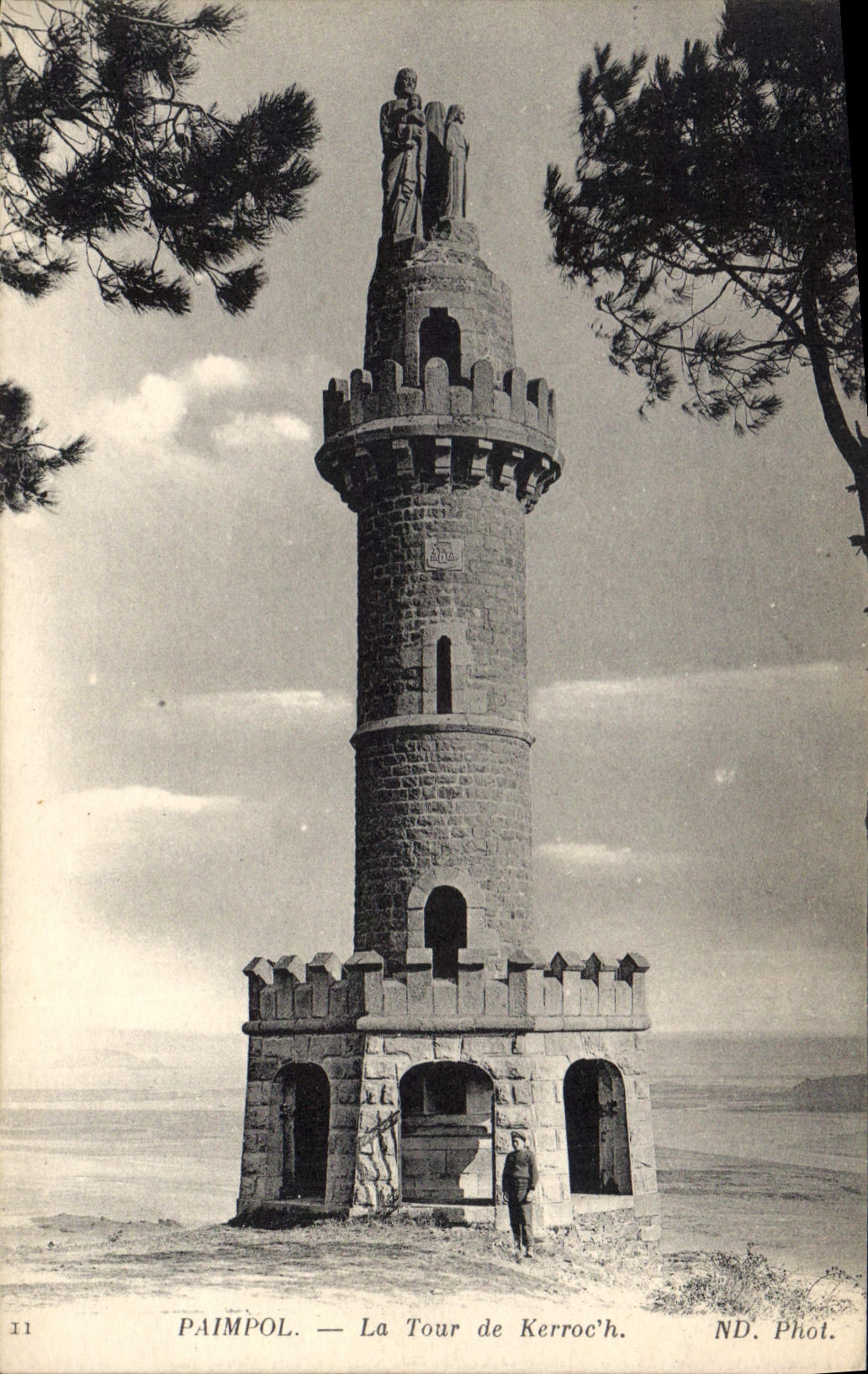 CPA Paimpol La Tour de Kerroch
