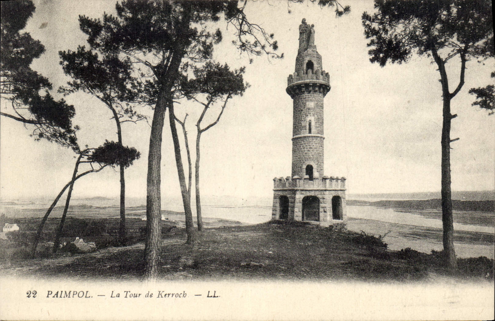 CPA Paimpol La Tour de Kerroch