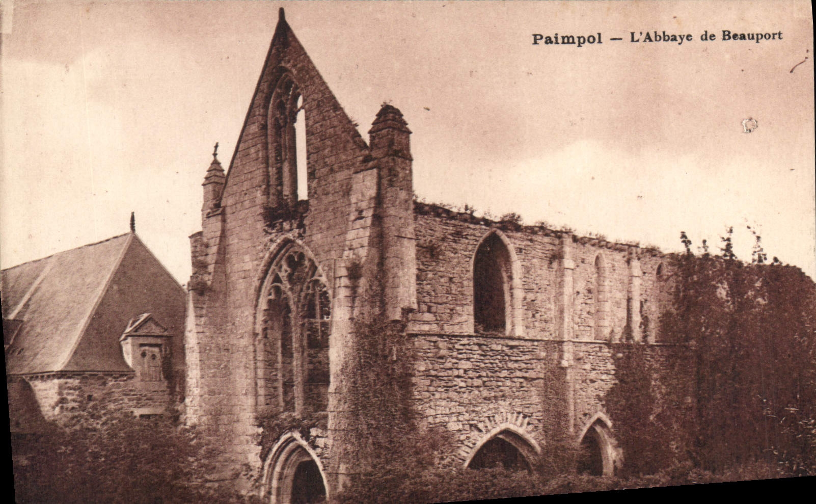 CPA Paimpol L'Abbaye de Beauport