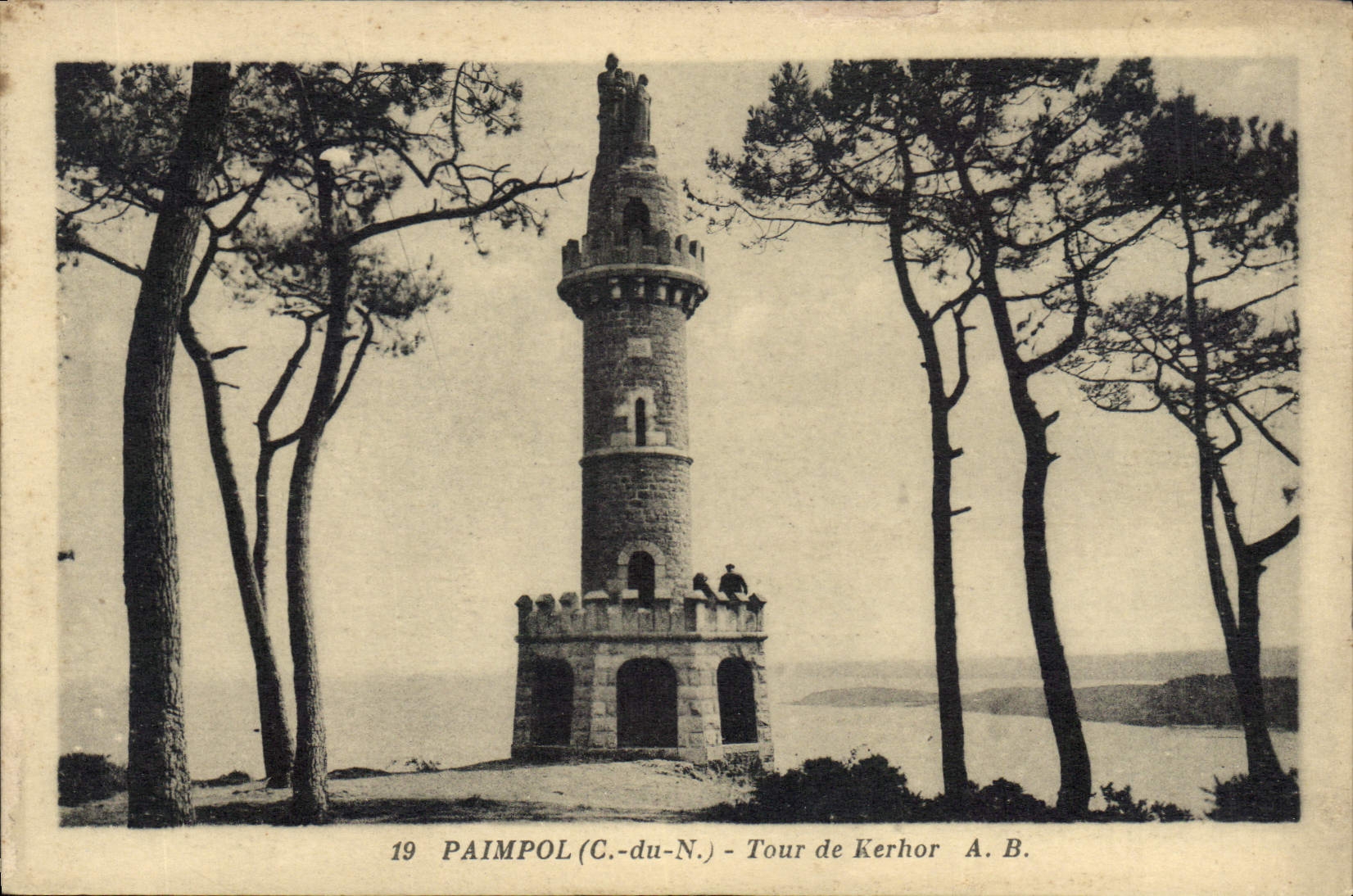 CPA Paimpol (C du N) Tour de Kerhor