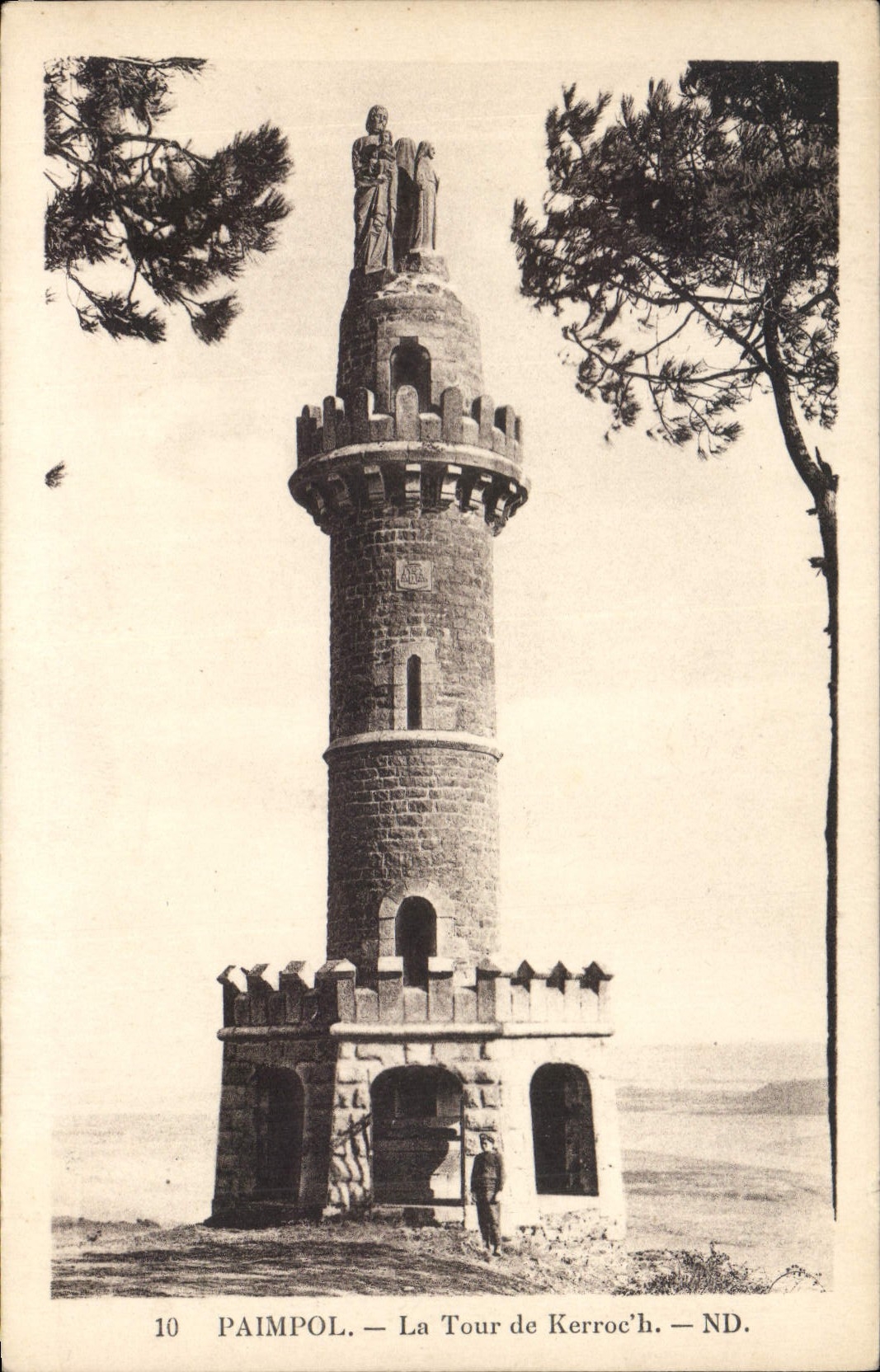 CPA Paimpol La Tour de Kerroch