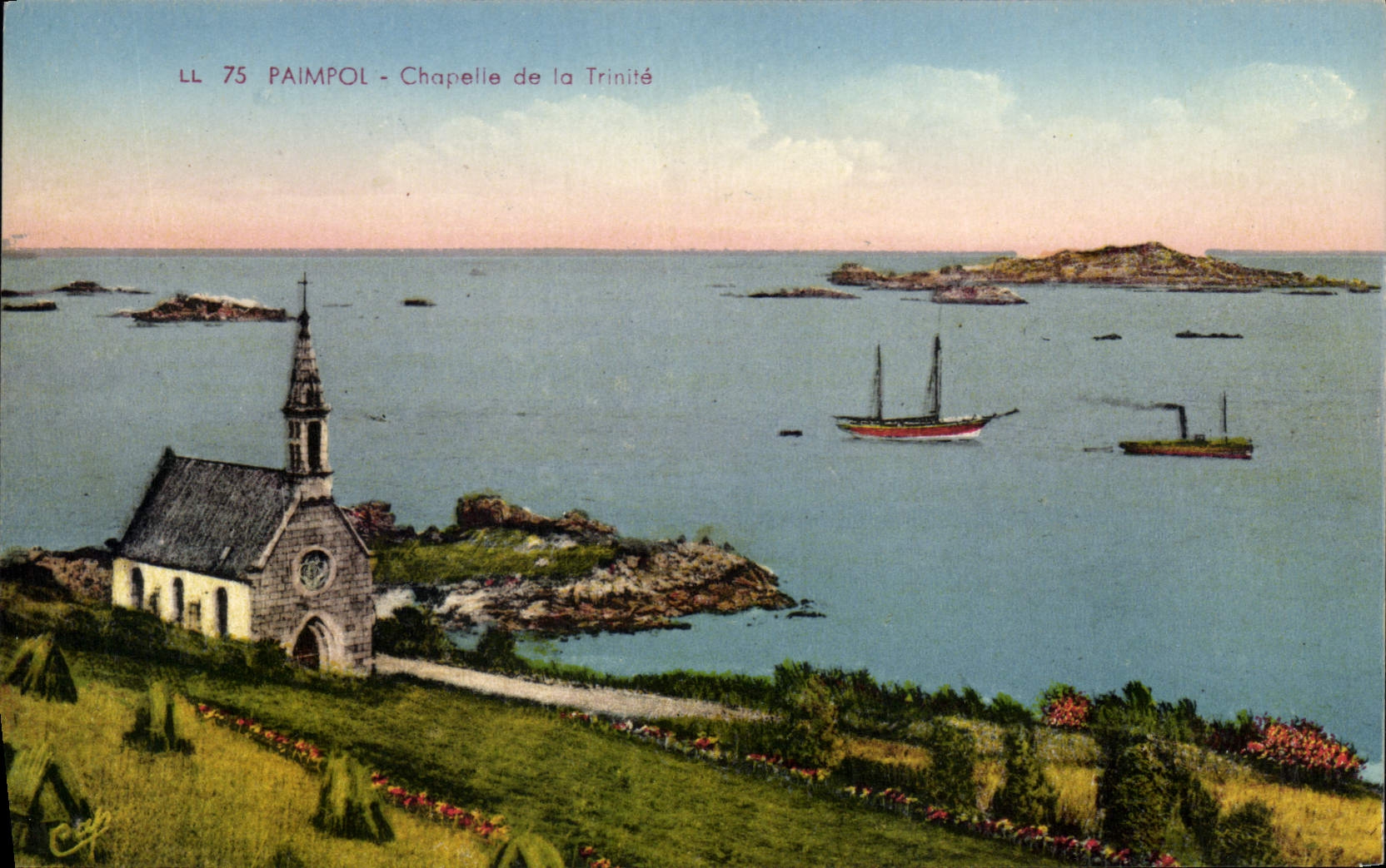 CPA Paimpol Chapelle de la Trinite