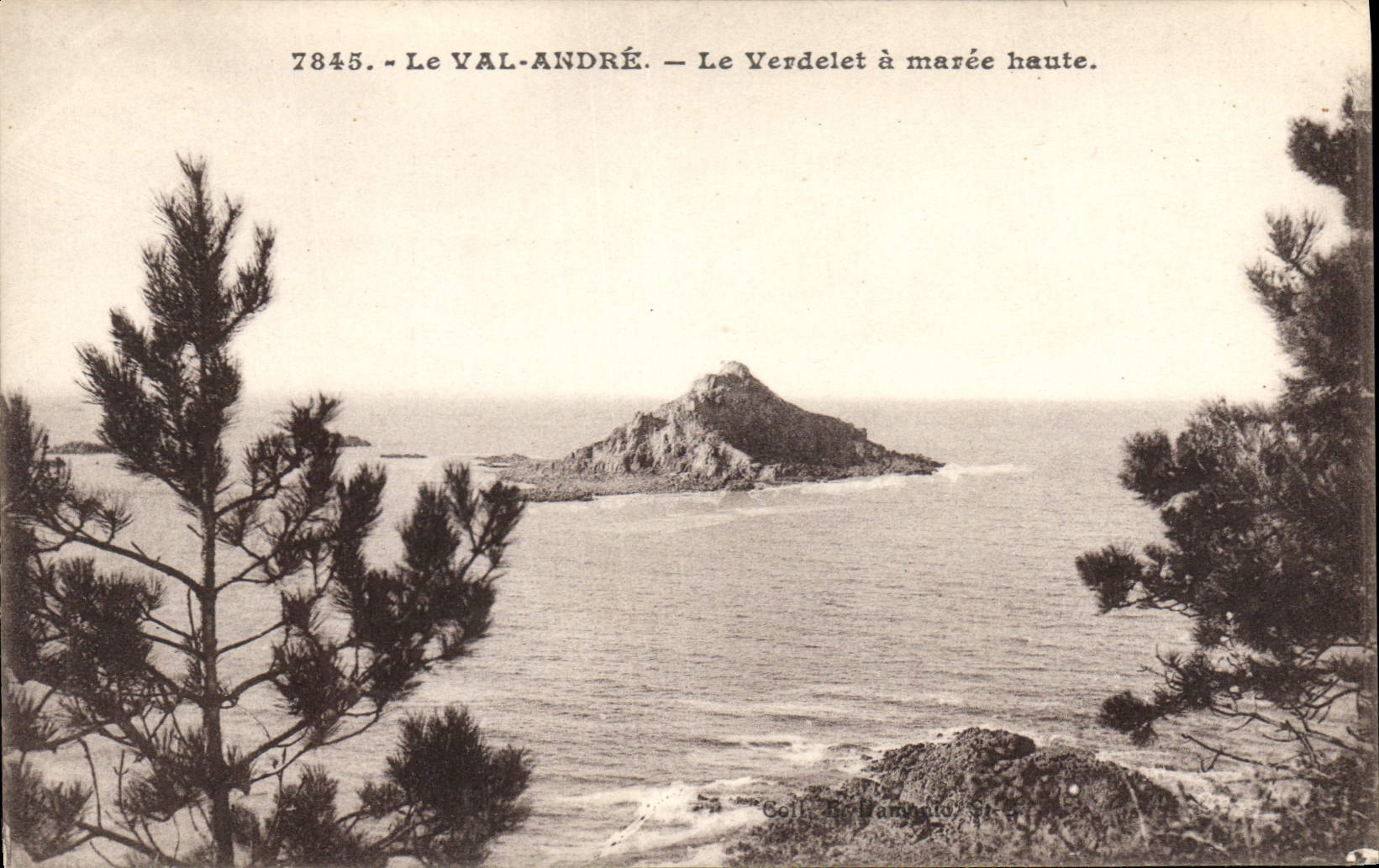 CPA La Val Andre Le Verdelet a Maree haute