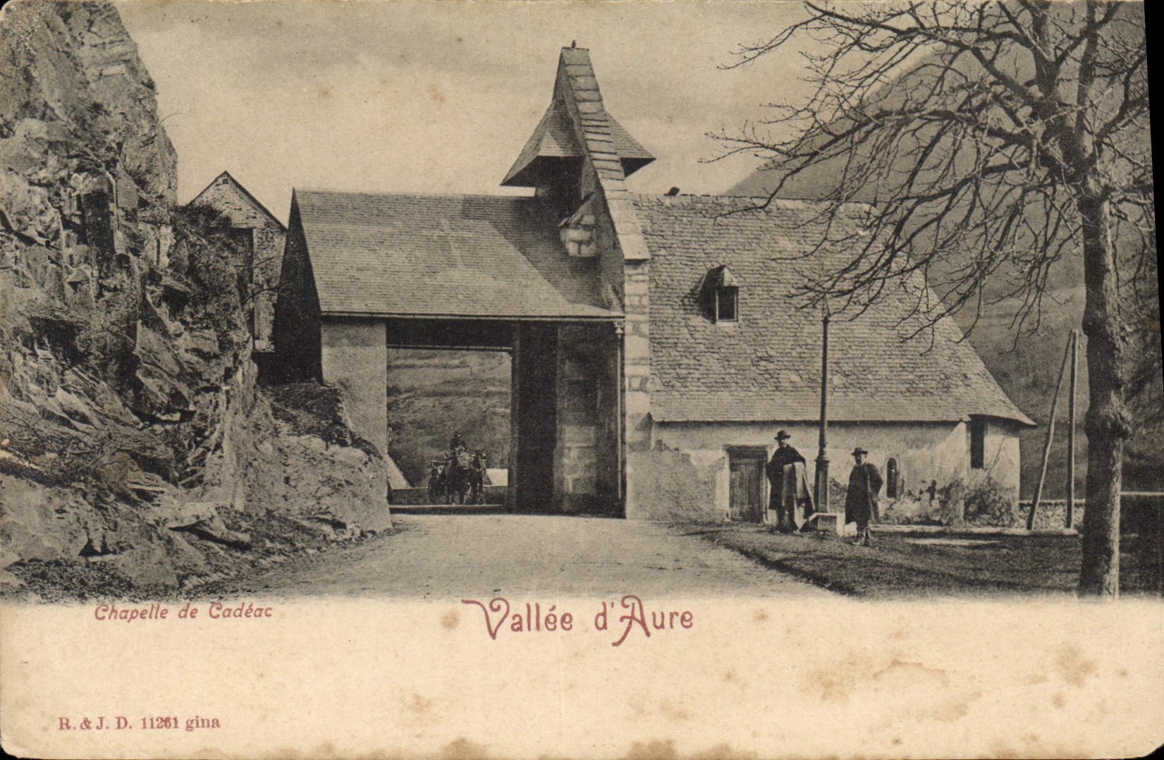CPA Chapelle de Cadeac Vallee d'Aure