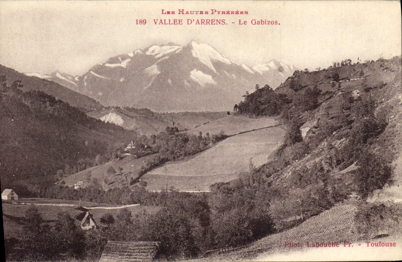 CPA Les Hautes Pyrenees Vallee d'Arrens Le Gabizot