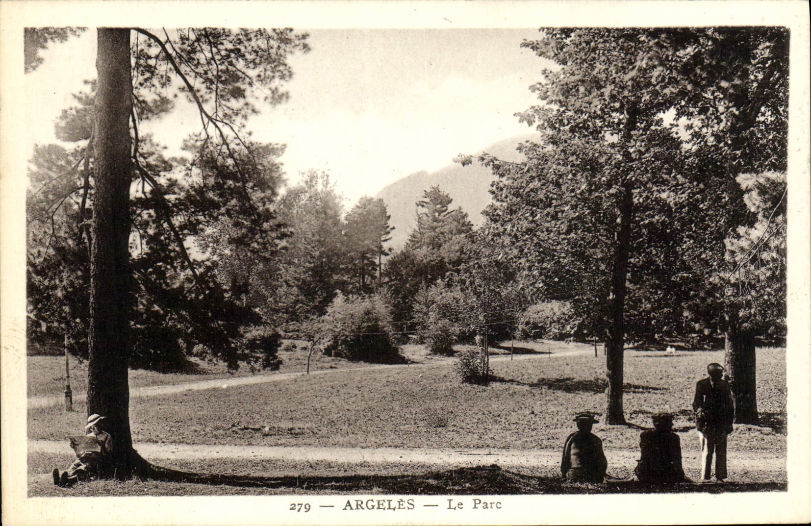 CPA Argeles Le Parc