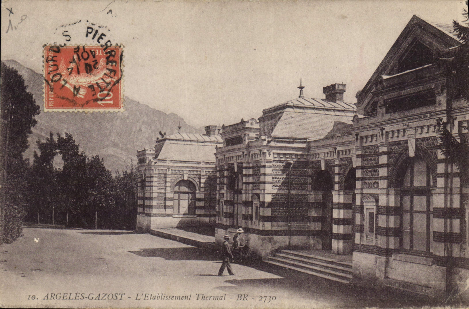 CPA Argeles Gazost L'Etablissement Thermal