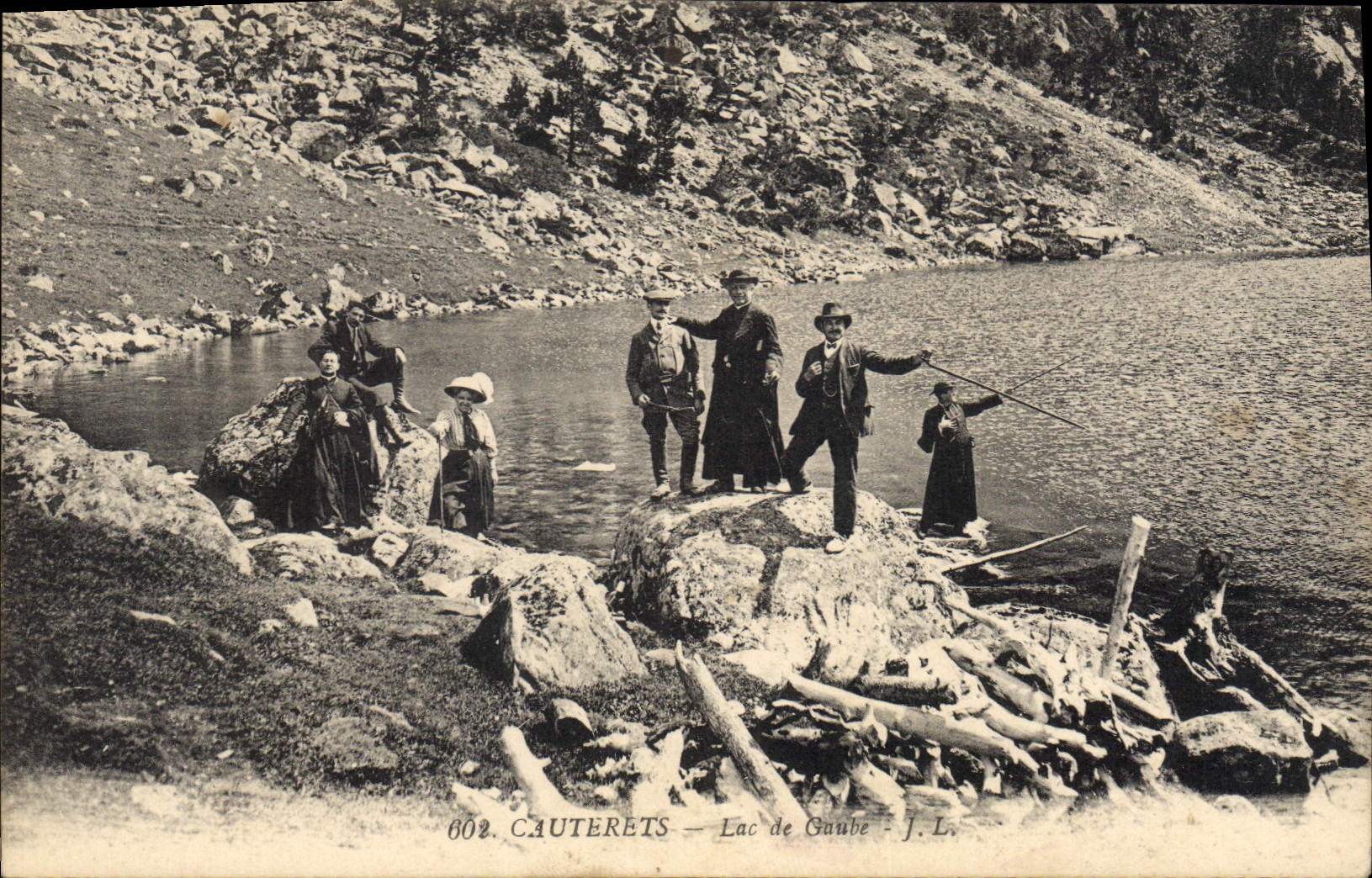 CPA Cauterets Lac de Gaube