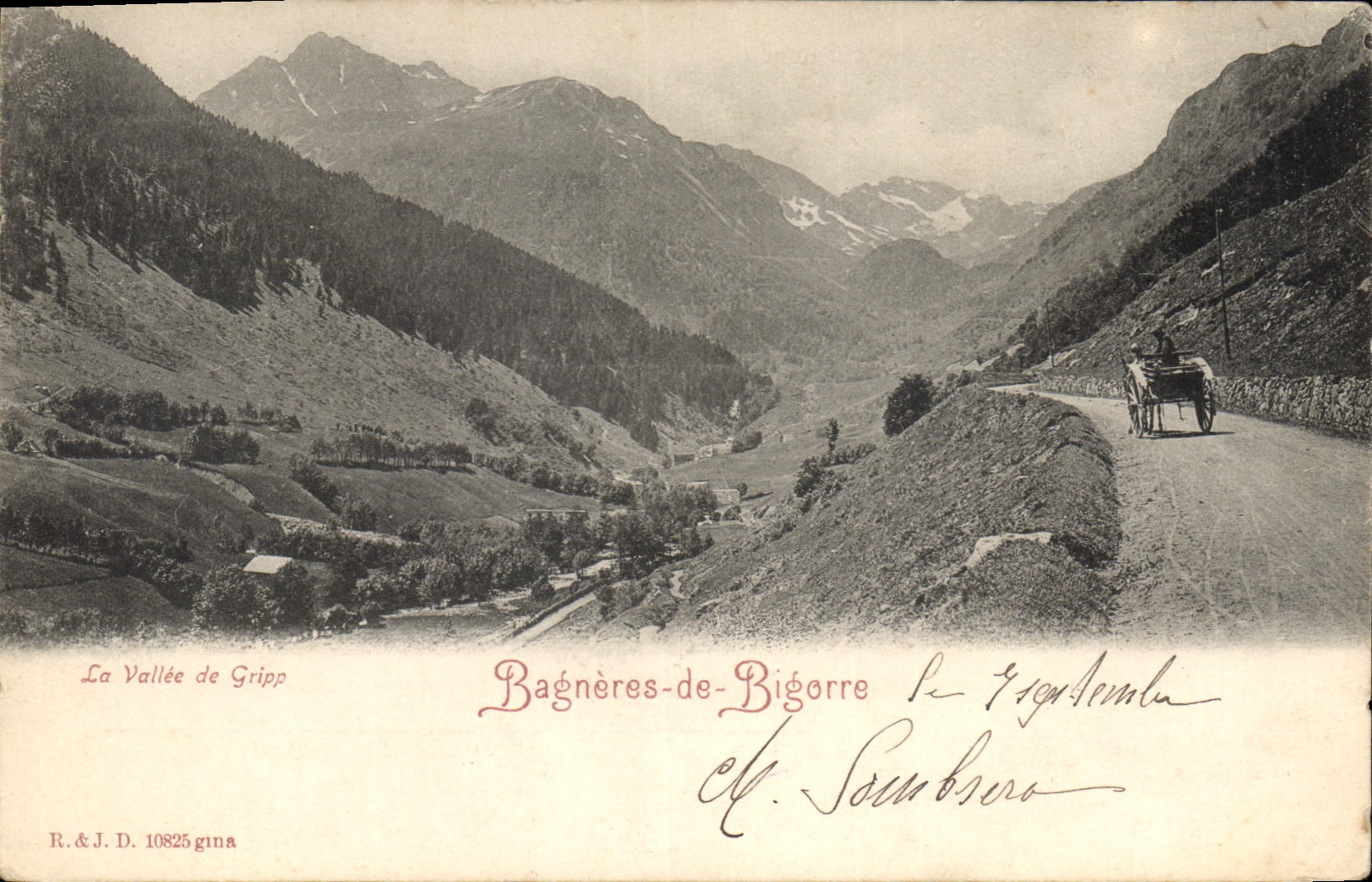 CPA Bagnerres de Bigorre Vallee du Grip