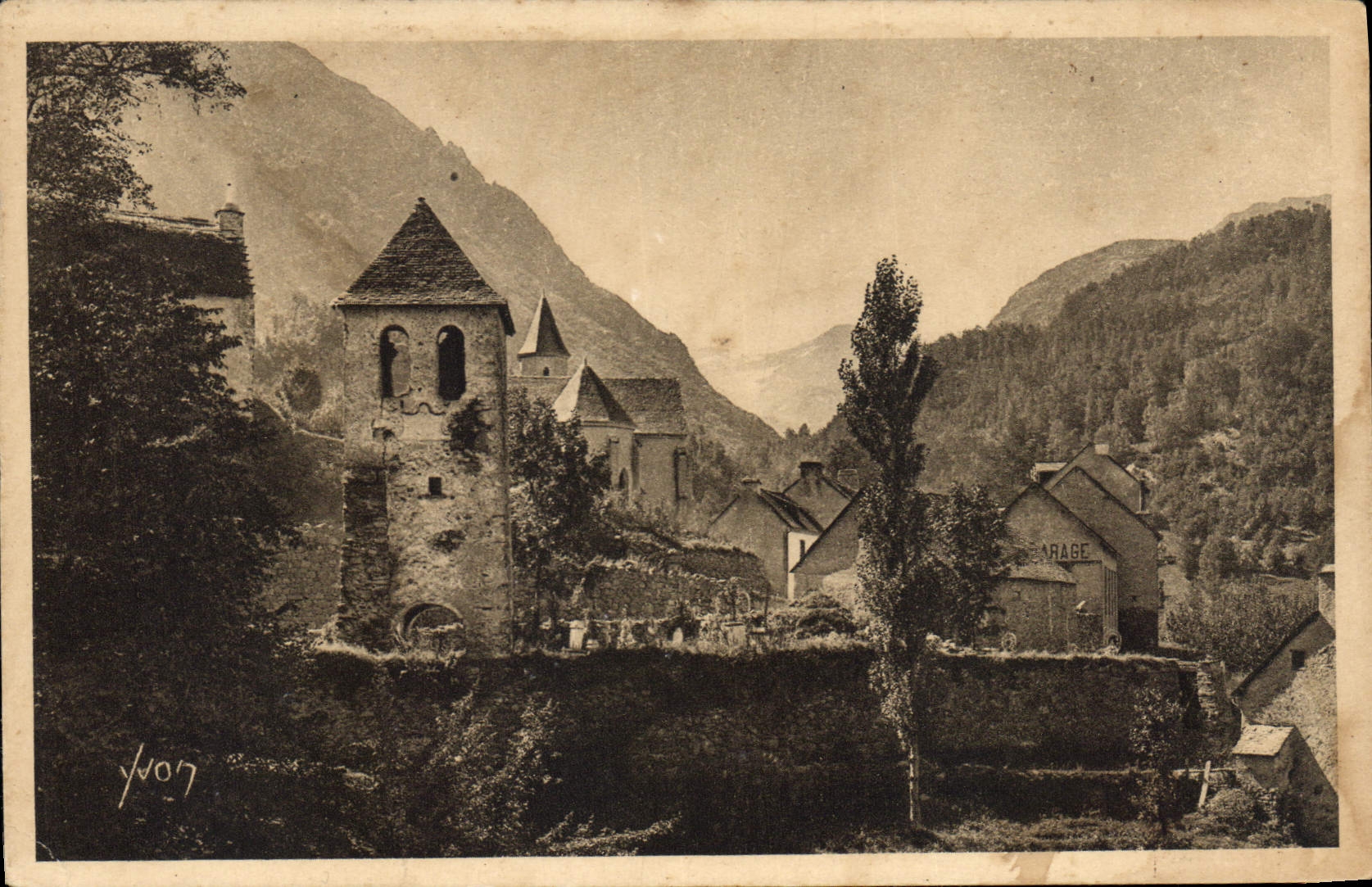 CPA Bagnerres de Bigorre Vallee du Grip