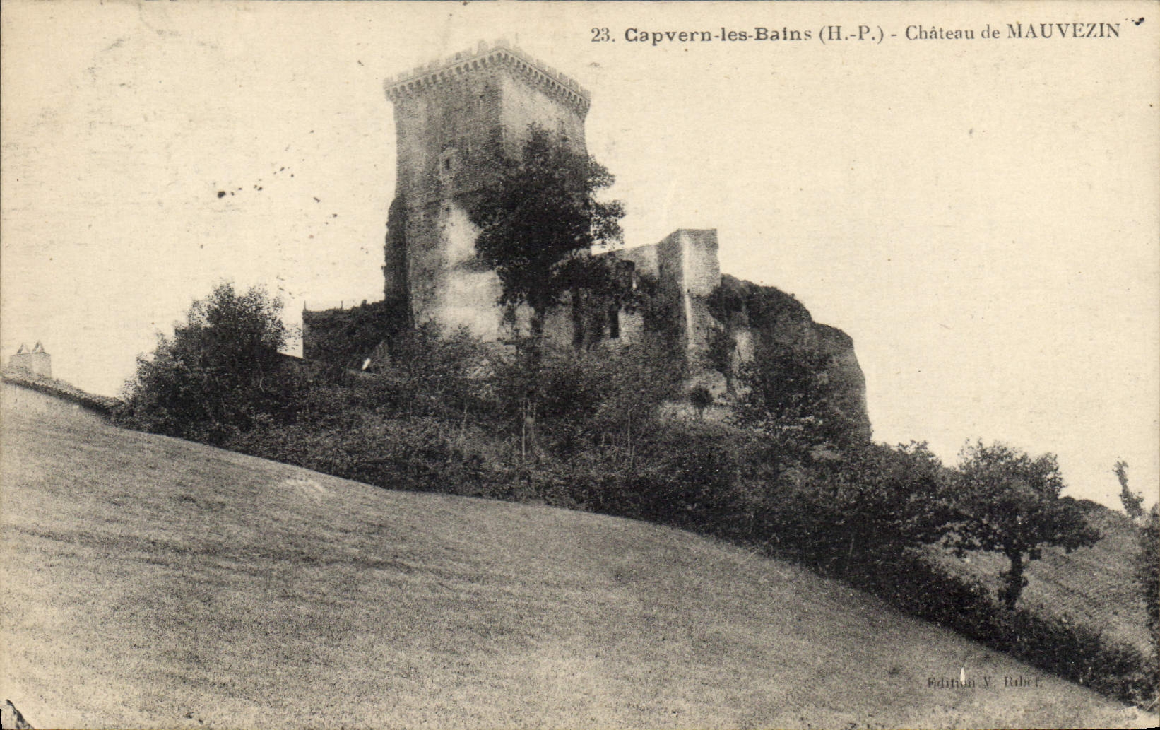 CPA Capvern les Bains (H P) Chateau de Mauvezin