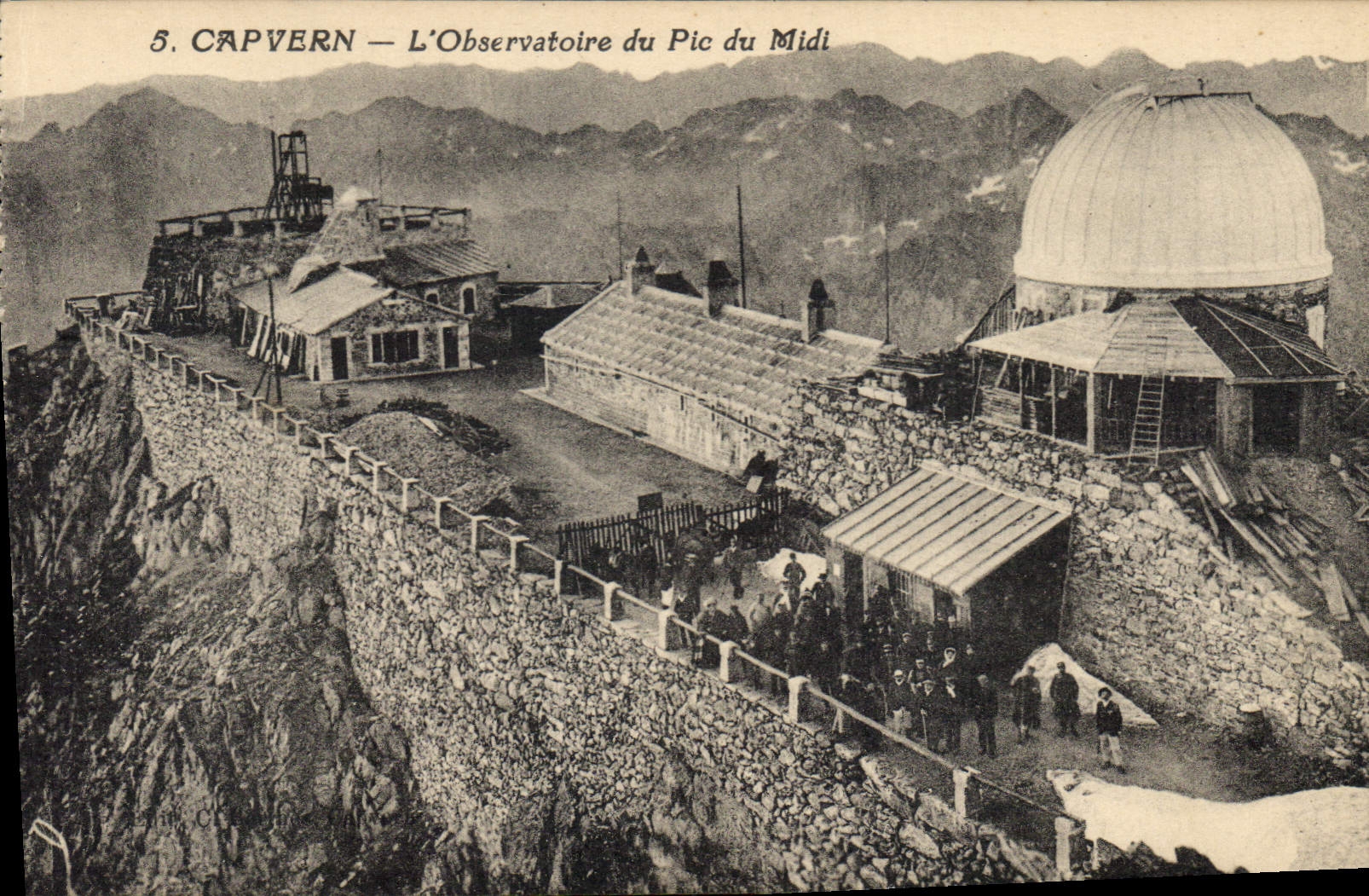 CPA Capvern L'Observatoire du Pic du Midi