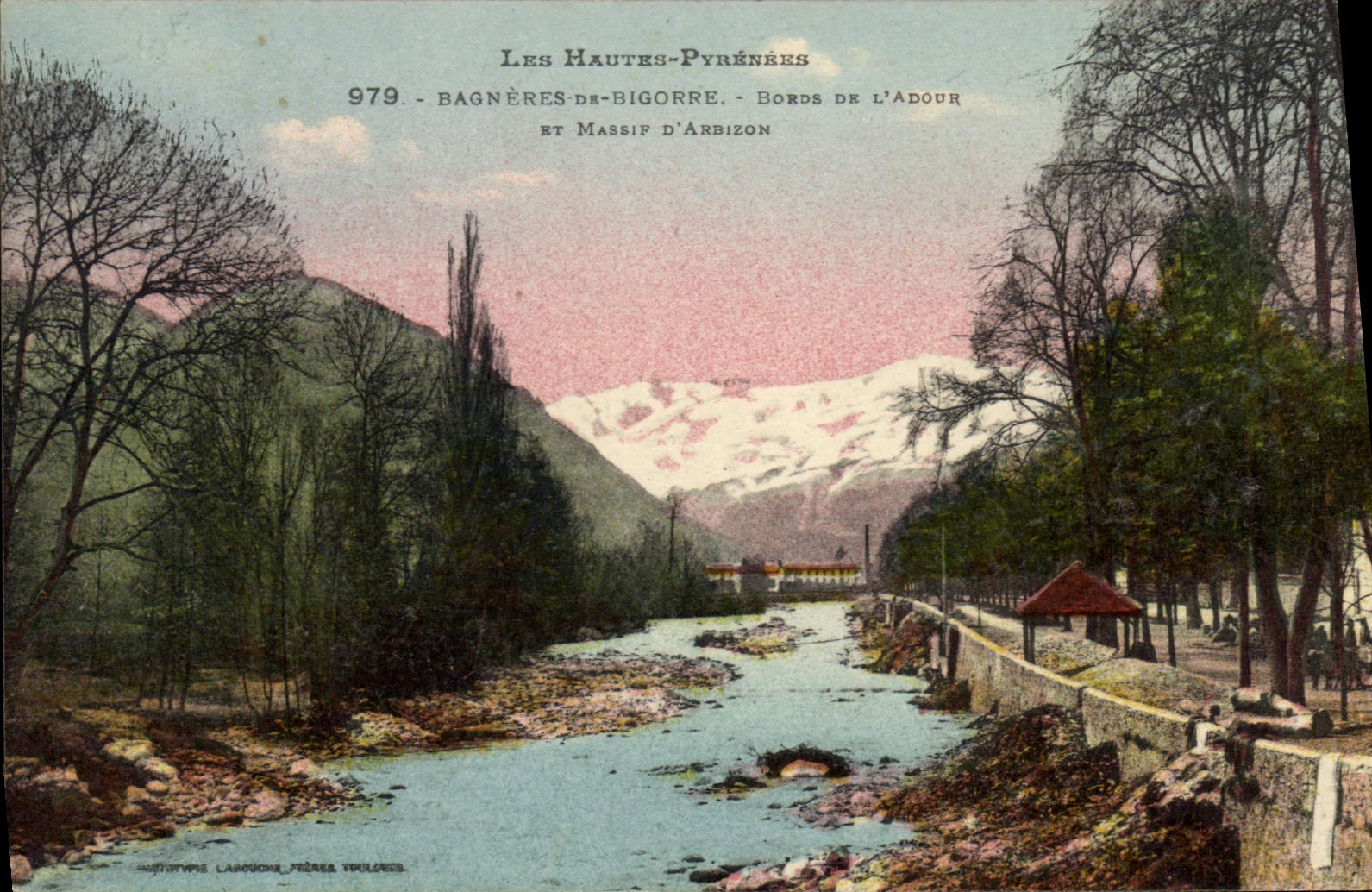 CPA Les Hautes Pyrenees Bagnerres de Bigorre Brds de l'Adour et Massif d'Ardizon