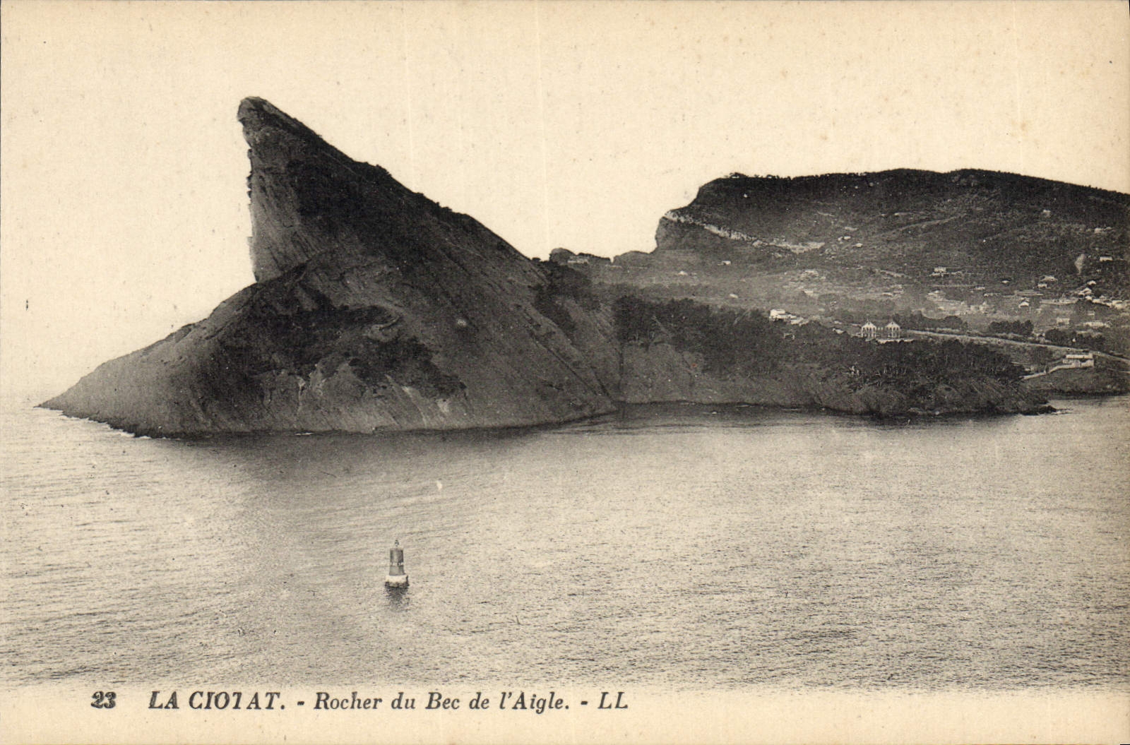 CPA Le Ciotet Rocher du Bec de l'Aigle