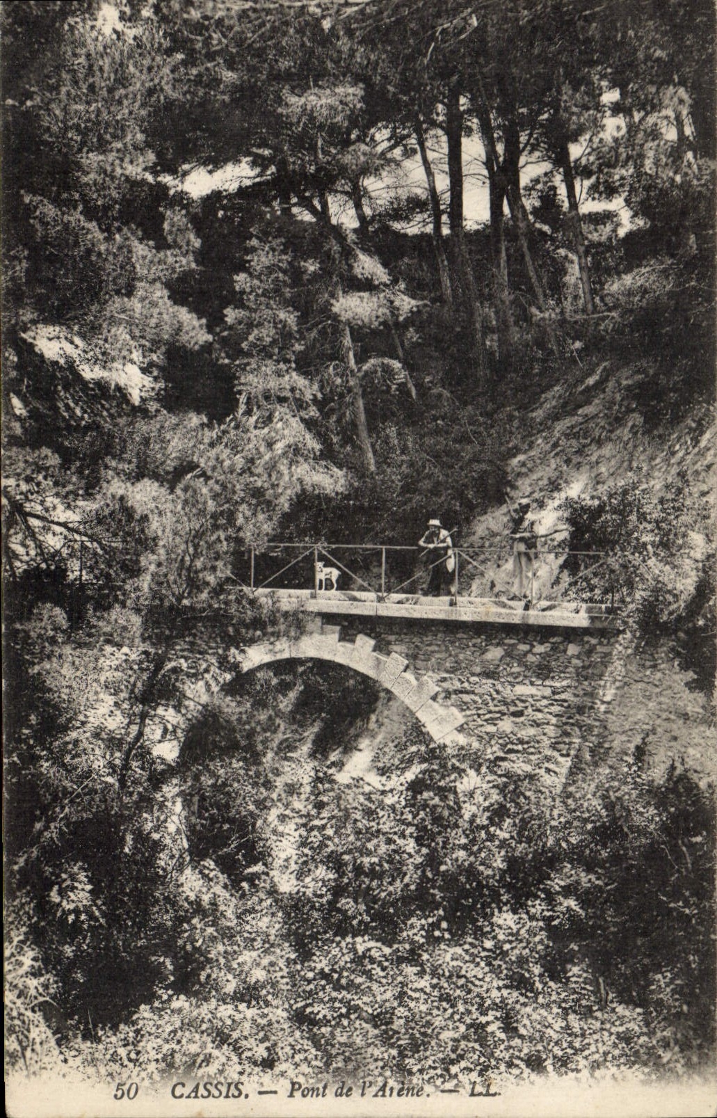CPA Cassis Pont de L'Arene