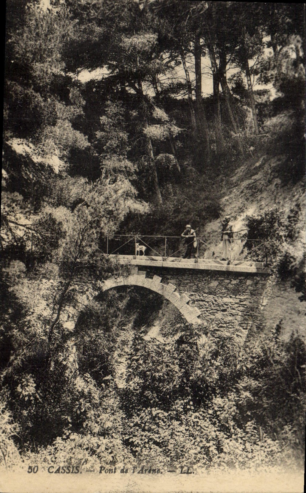 CPA Cassis Pont de l'Arene