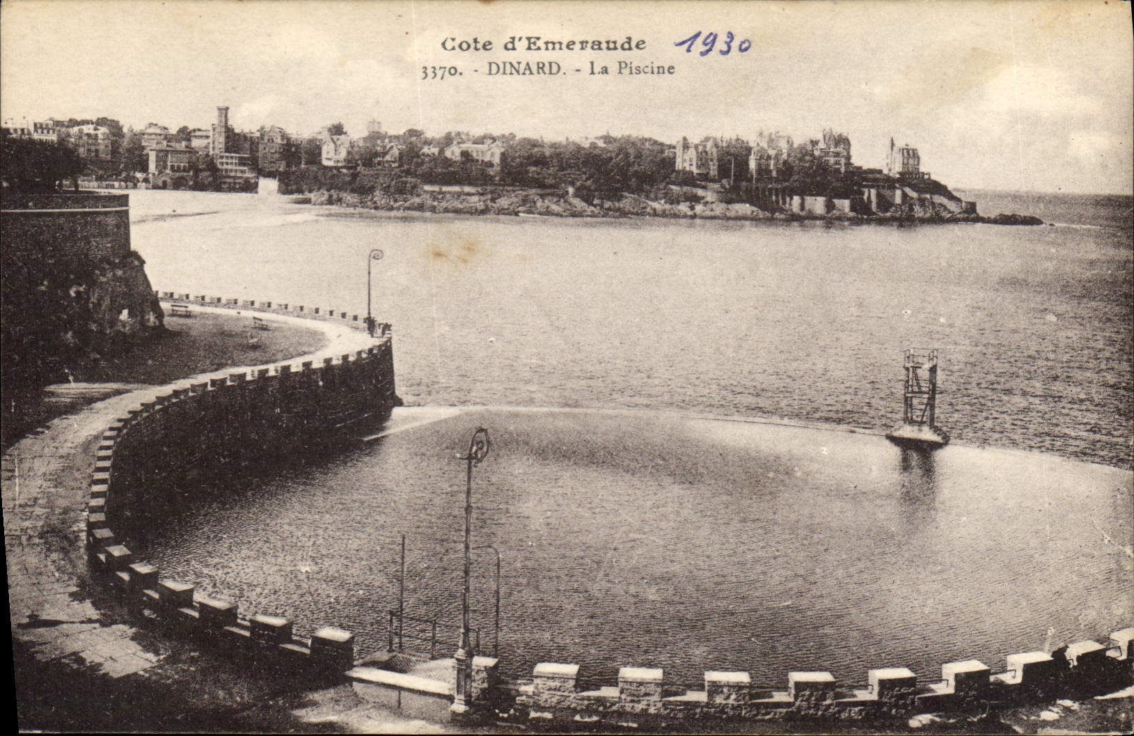 CPA Dinard Cote d'Emeraude La Piscine
