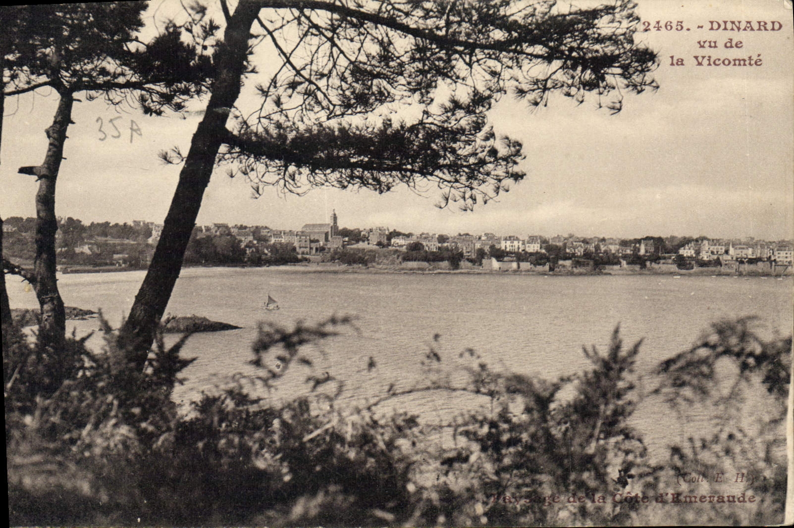 CPA Dinard Vu de la Vicomte