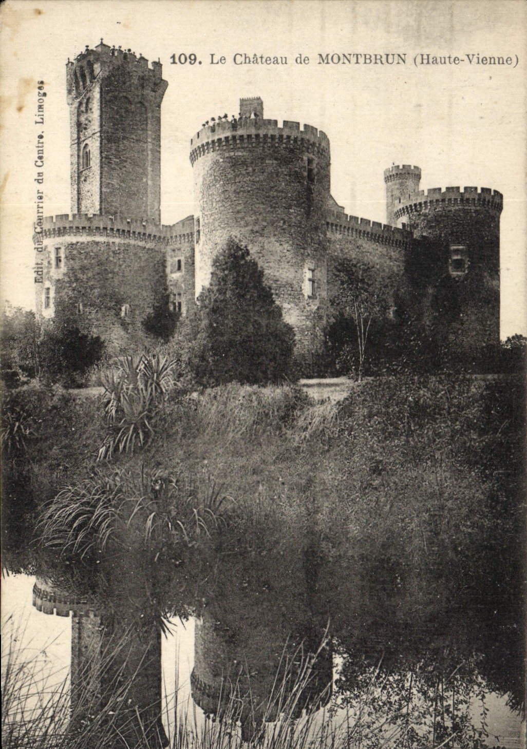 CPA Chateau de Montbrun (Haute Vienne)