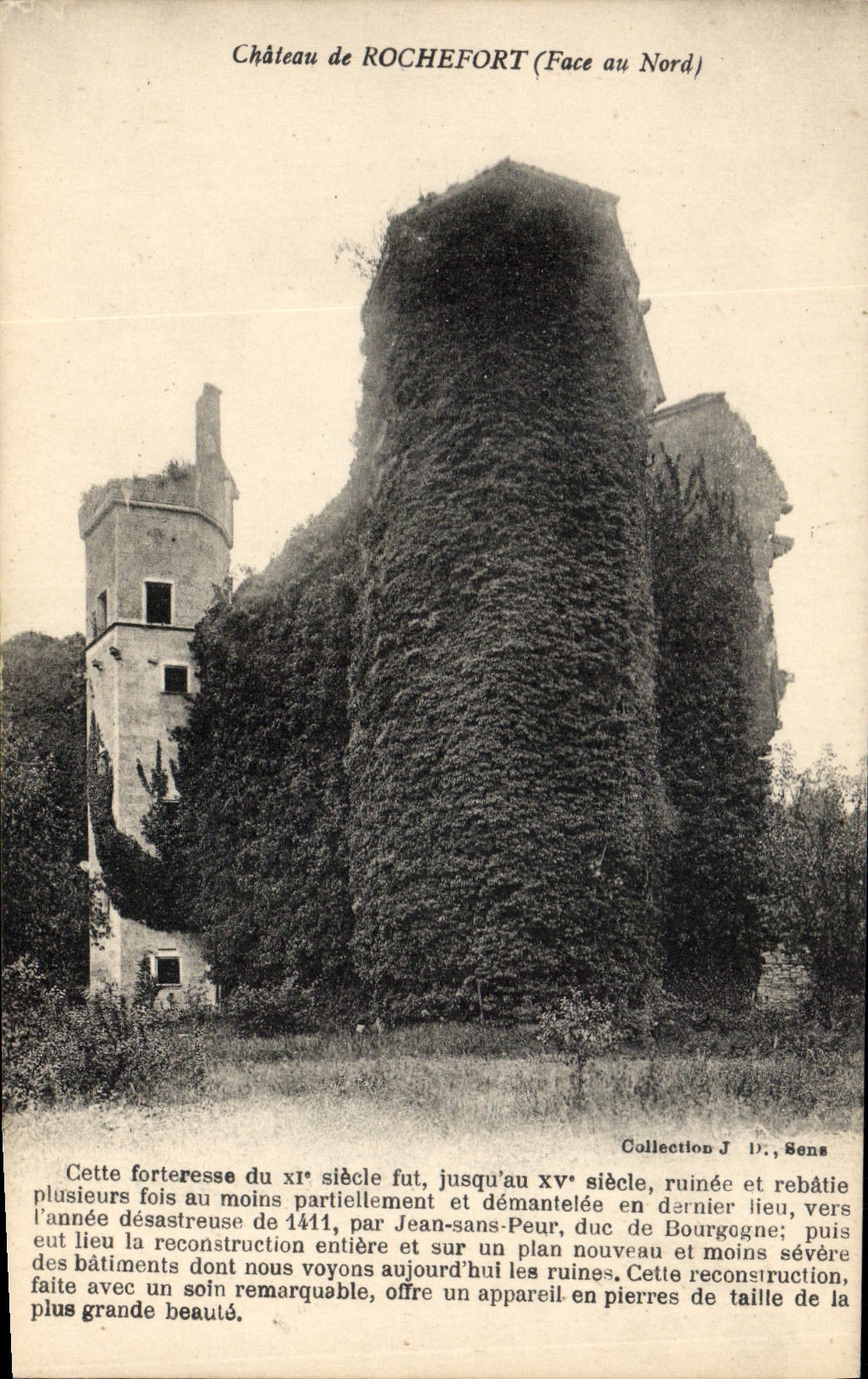 CPA Chateau de Rochefort (Face au Nord)