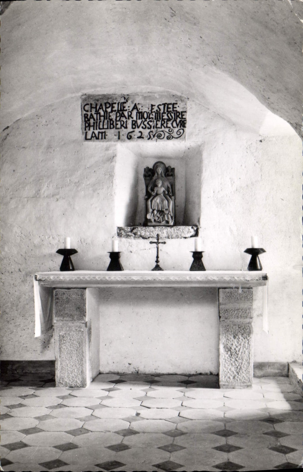 CPA Saint Leger Vauban Chapelle de N D du Bien Mourir
