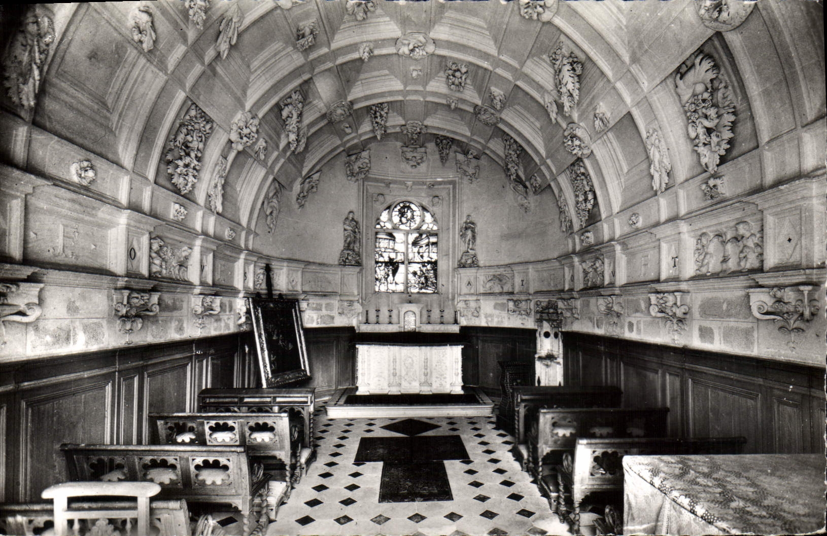 CPA Chateau de Fleurigny Yonne La Chapelle 