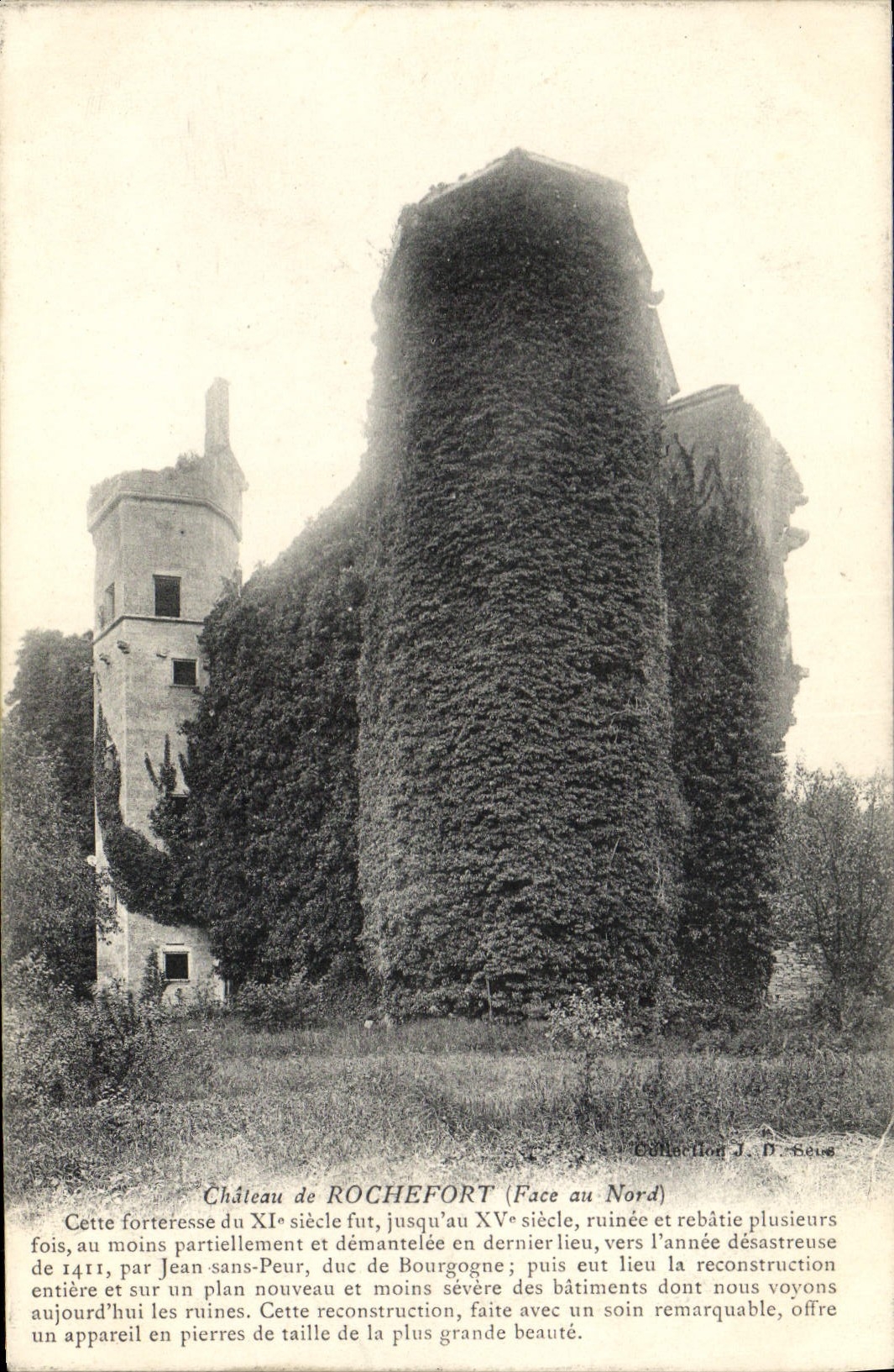 CPA Chateau de Rochefort Face au Nord
