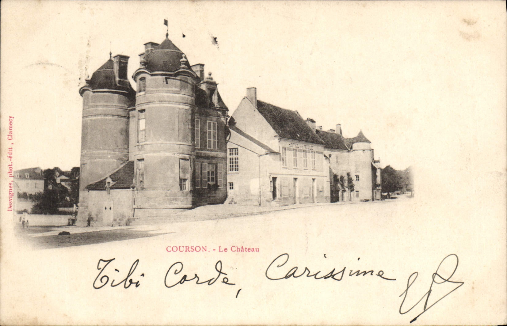 CPA Courson Le Chateau 