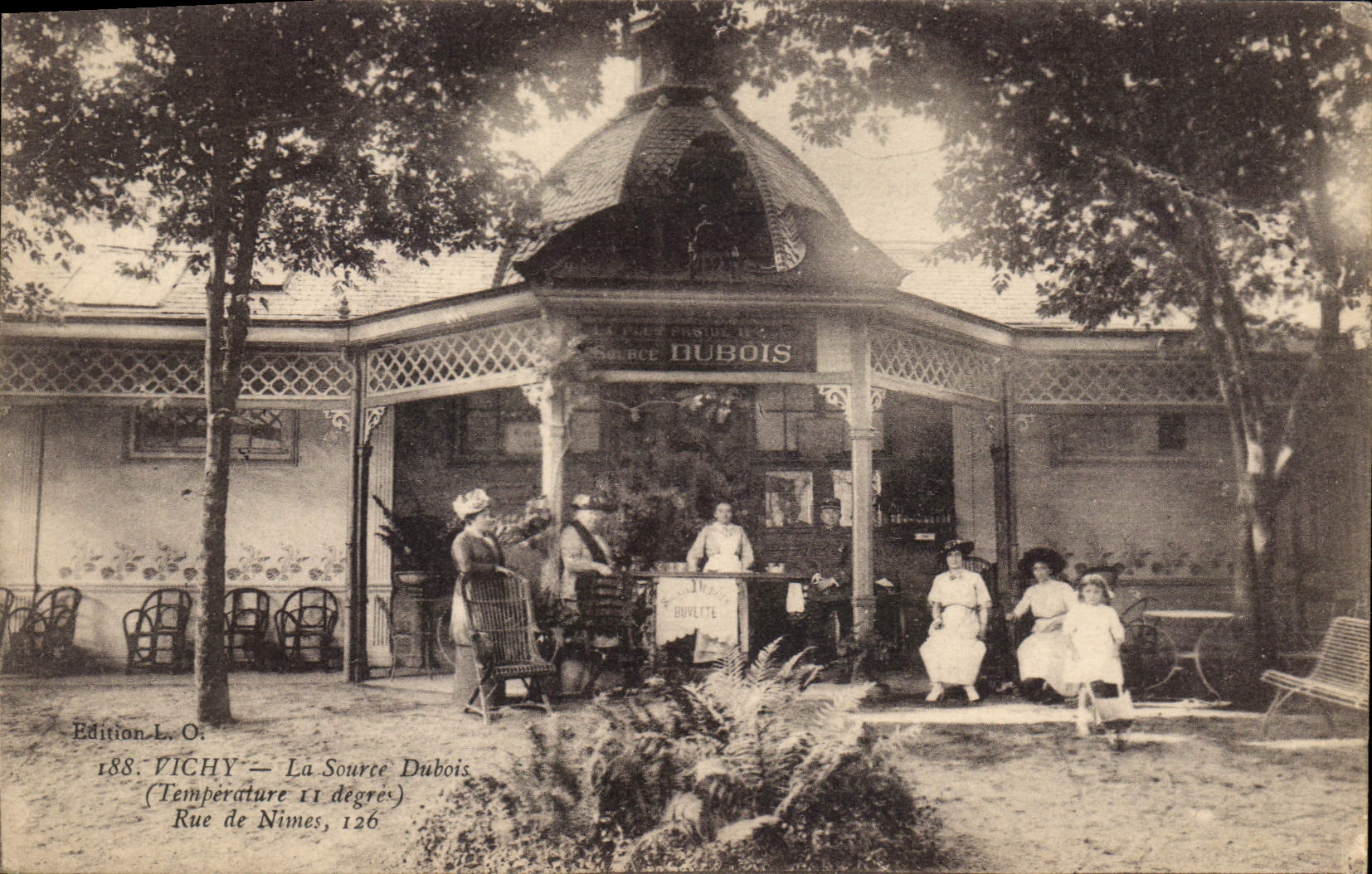 CPA Vichy La Source Dubois Rue de Nimes