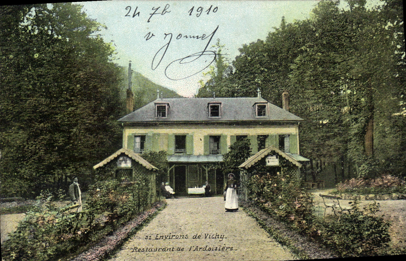 CPA Environs de Vichy Restaurant de l'Ardoisiere