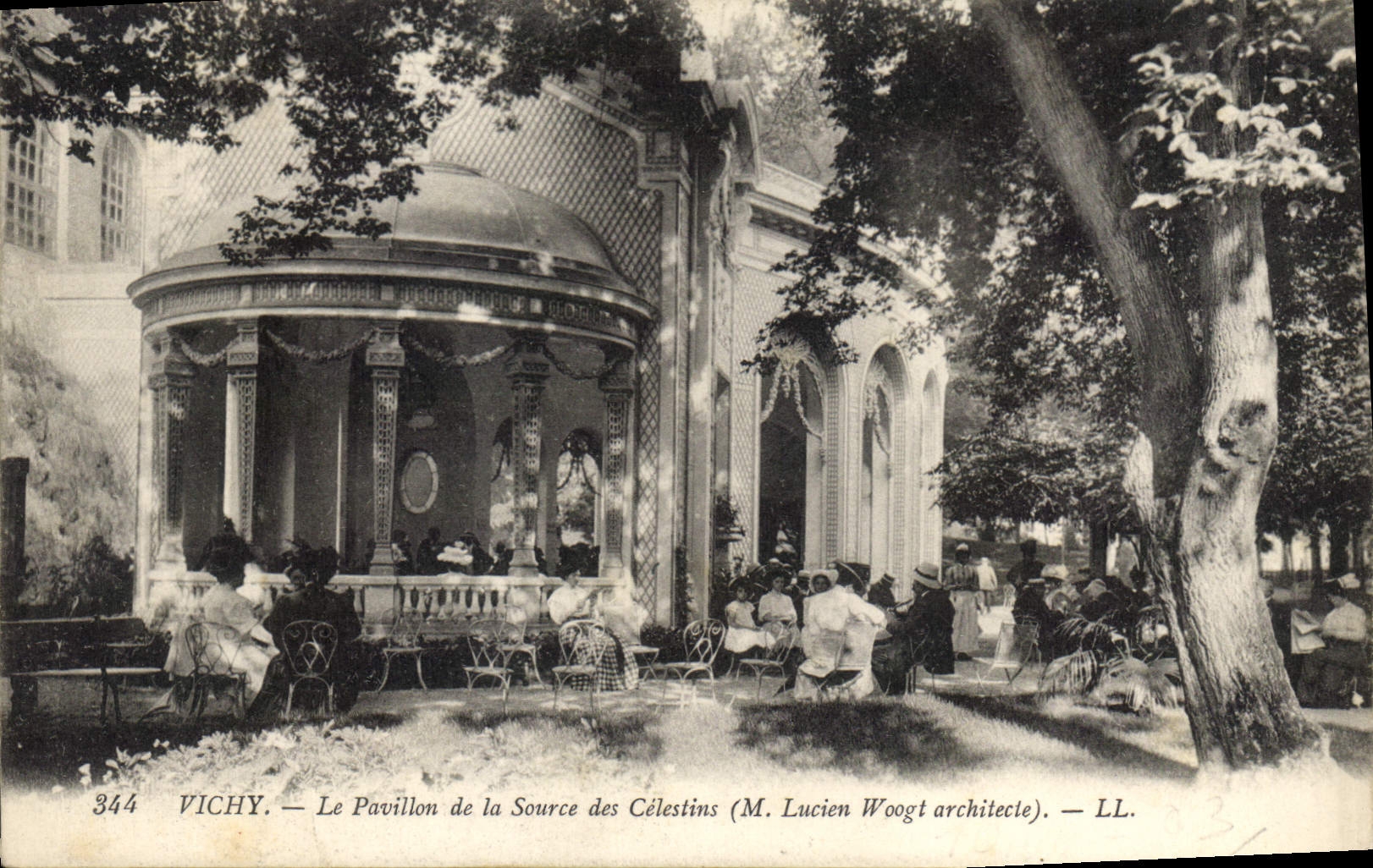 CPA Vichy Le Pavillon de la Source des Celestins 